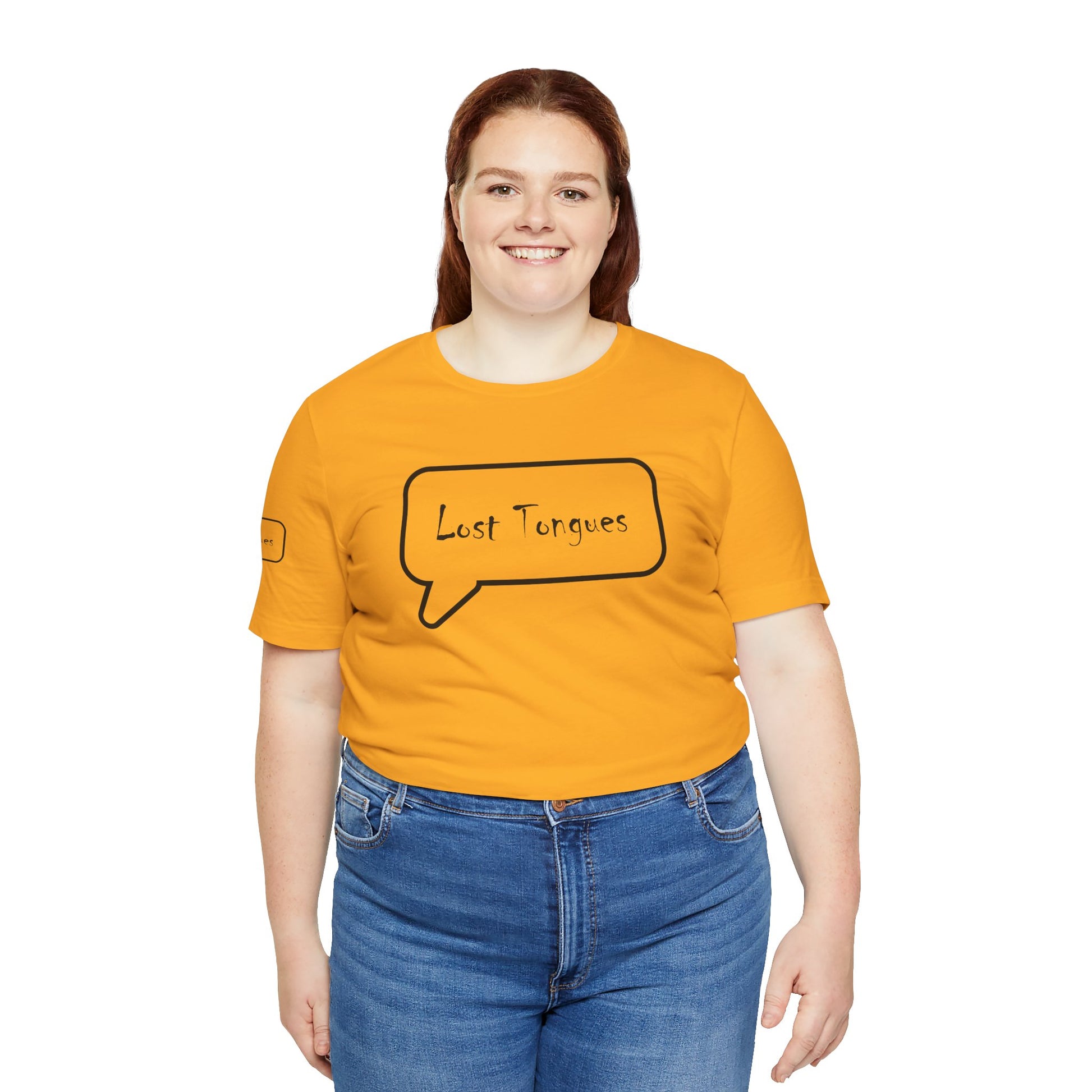 Lost Tongues Unisex Jersey Short Sleeve Tee