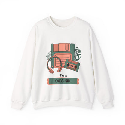 90s Kid Unisex Heavy Blend Crewneck Sweatshirt