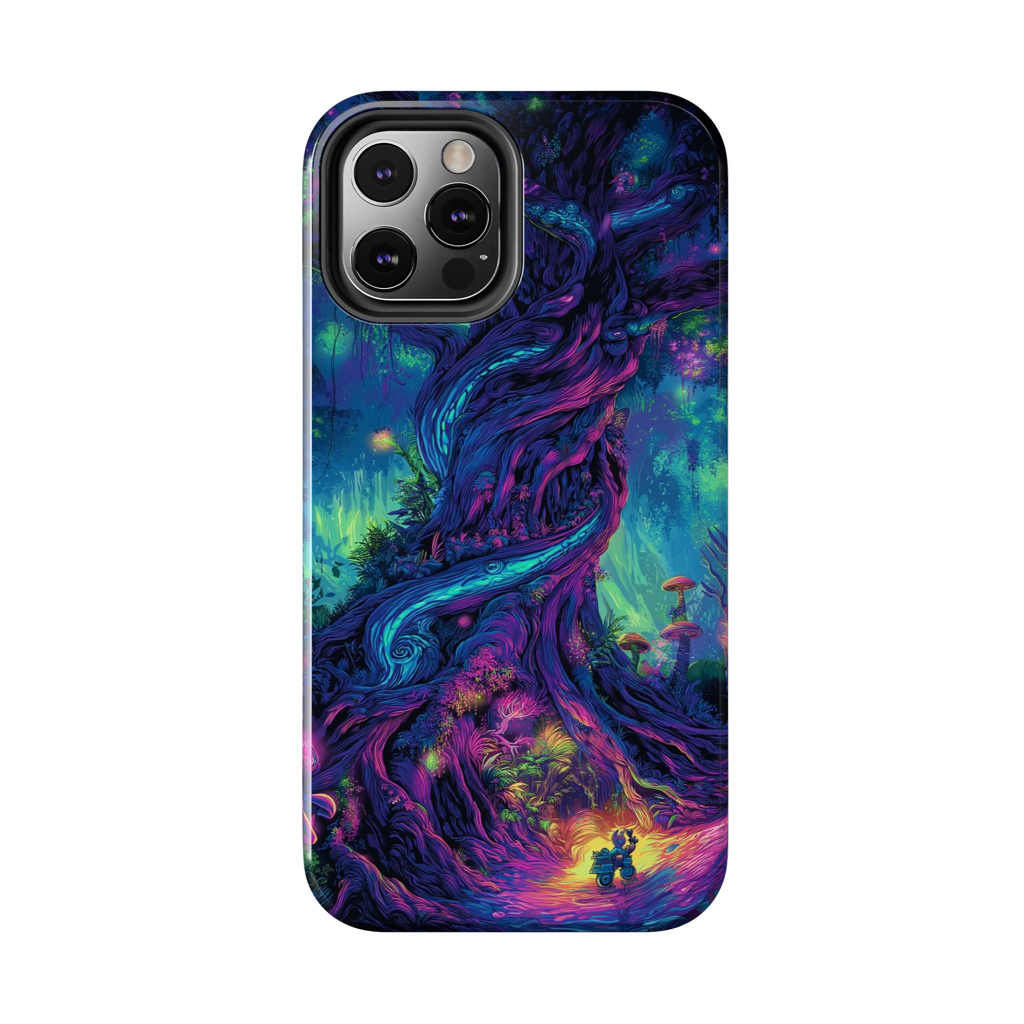 Psychedelic Tree Tough Phone Cases
