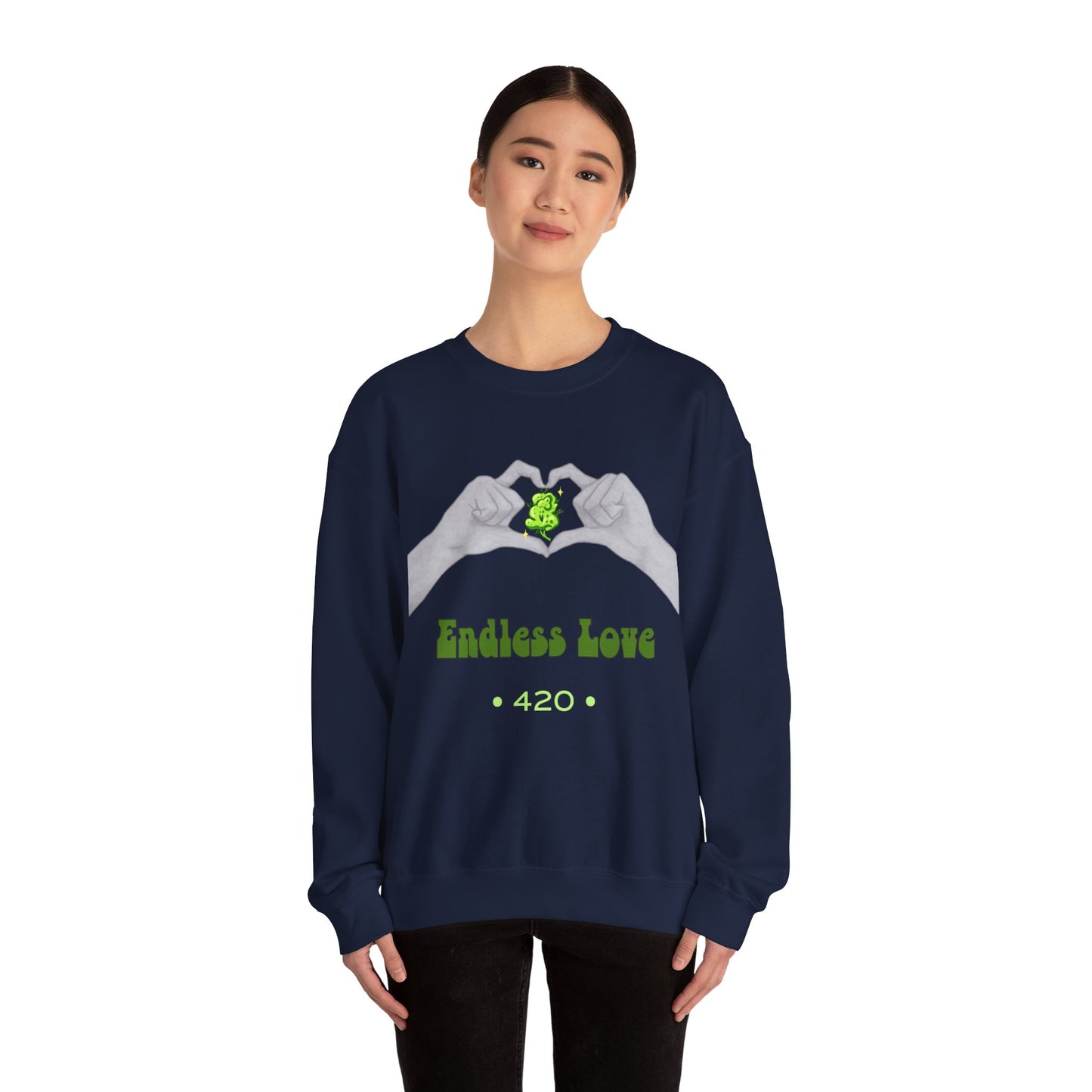 Endless Love Unisex Heavy Blend Crewneck Sweatshirt