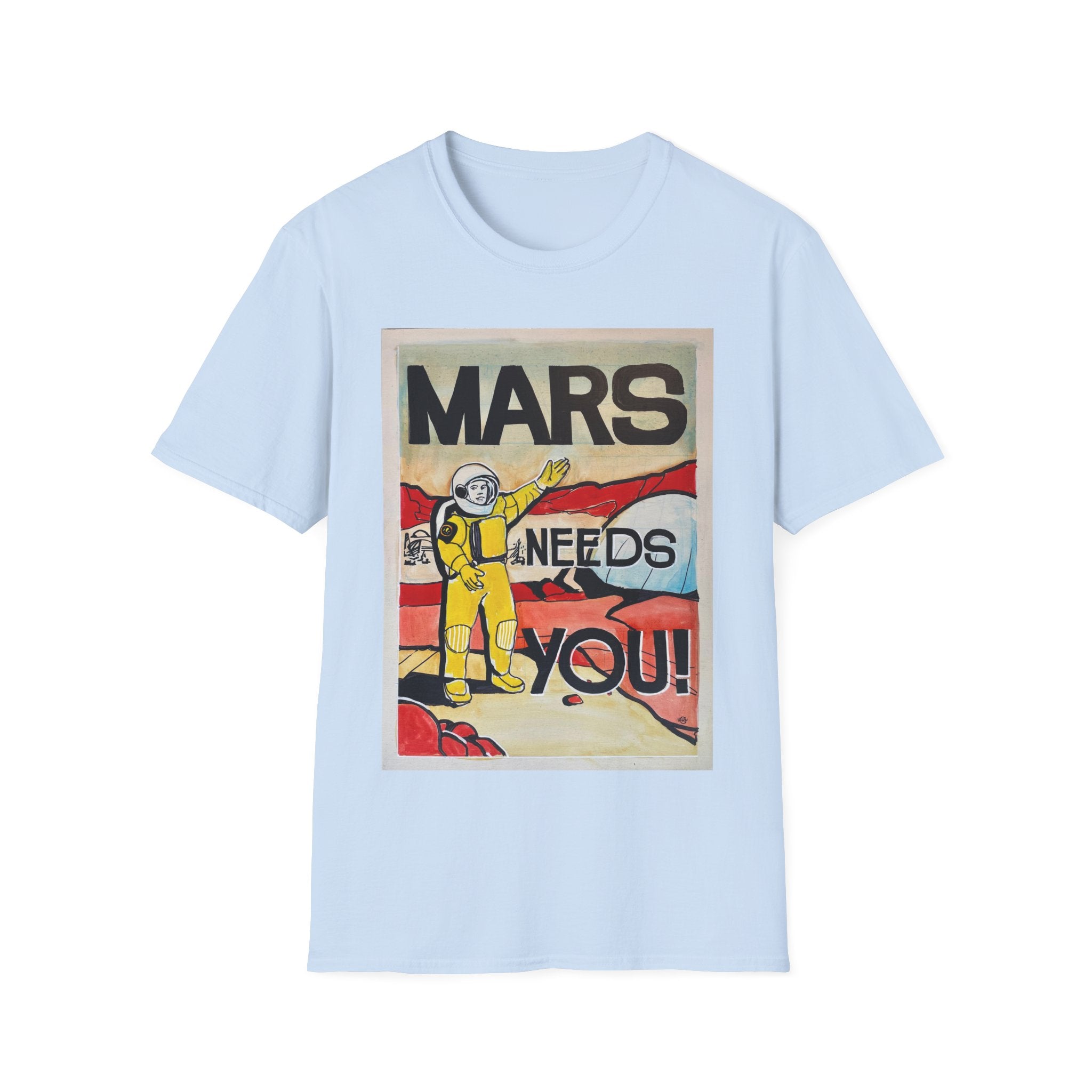 Mars Needs You Unisex Softstyle T-Shirt
