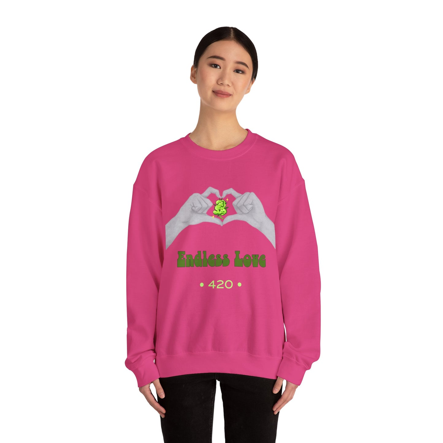 Endless Love Unisex Heavy Blend Crewneck Sweatshirt