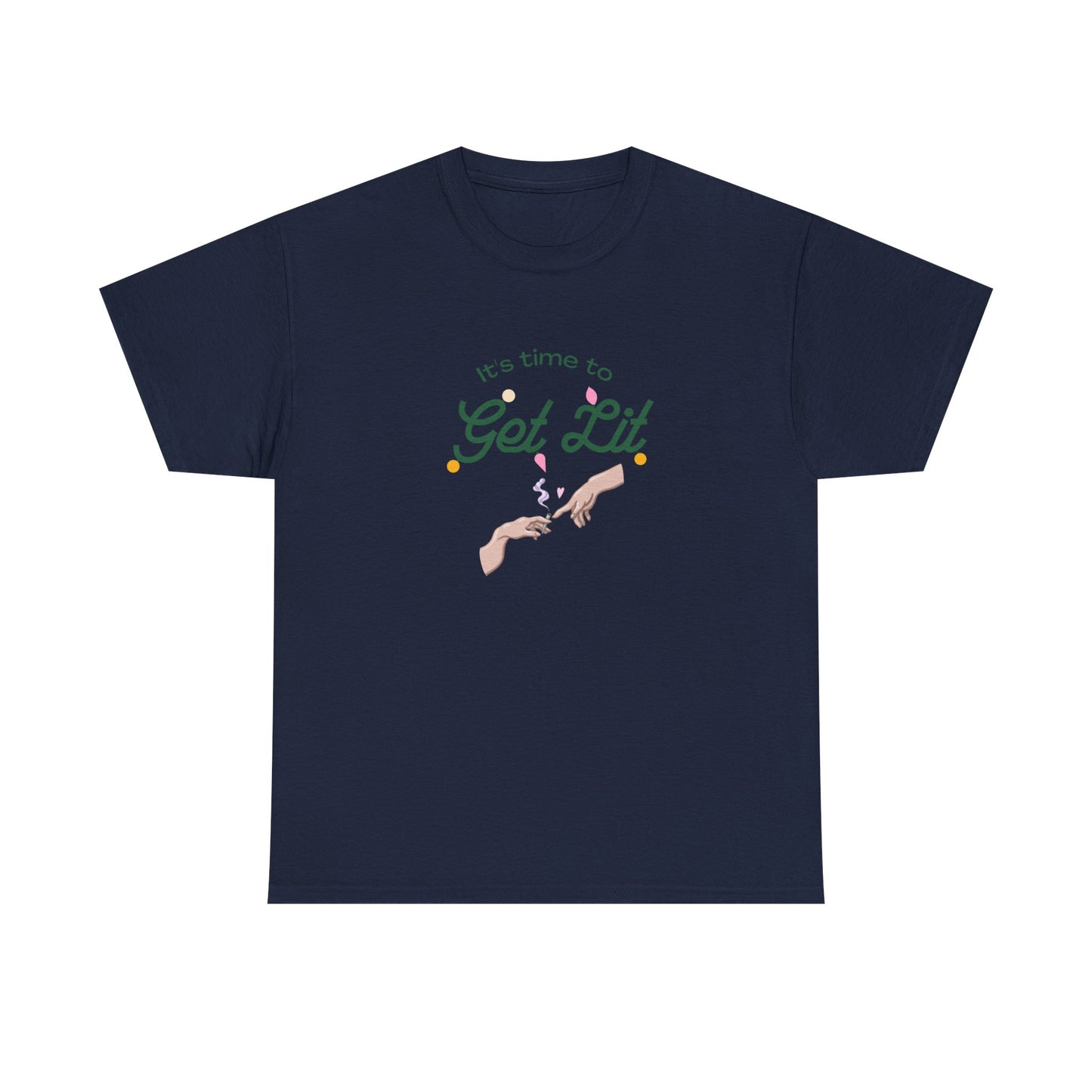 Get Lit Holiday Unisex Heavy Cotton Tee