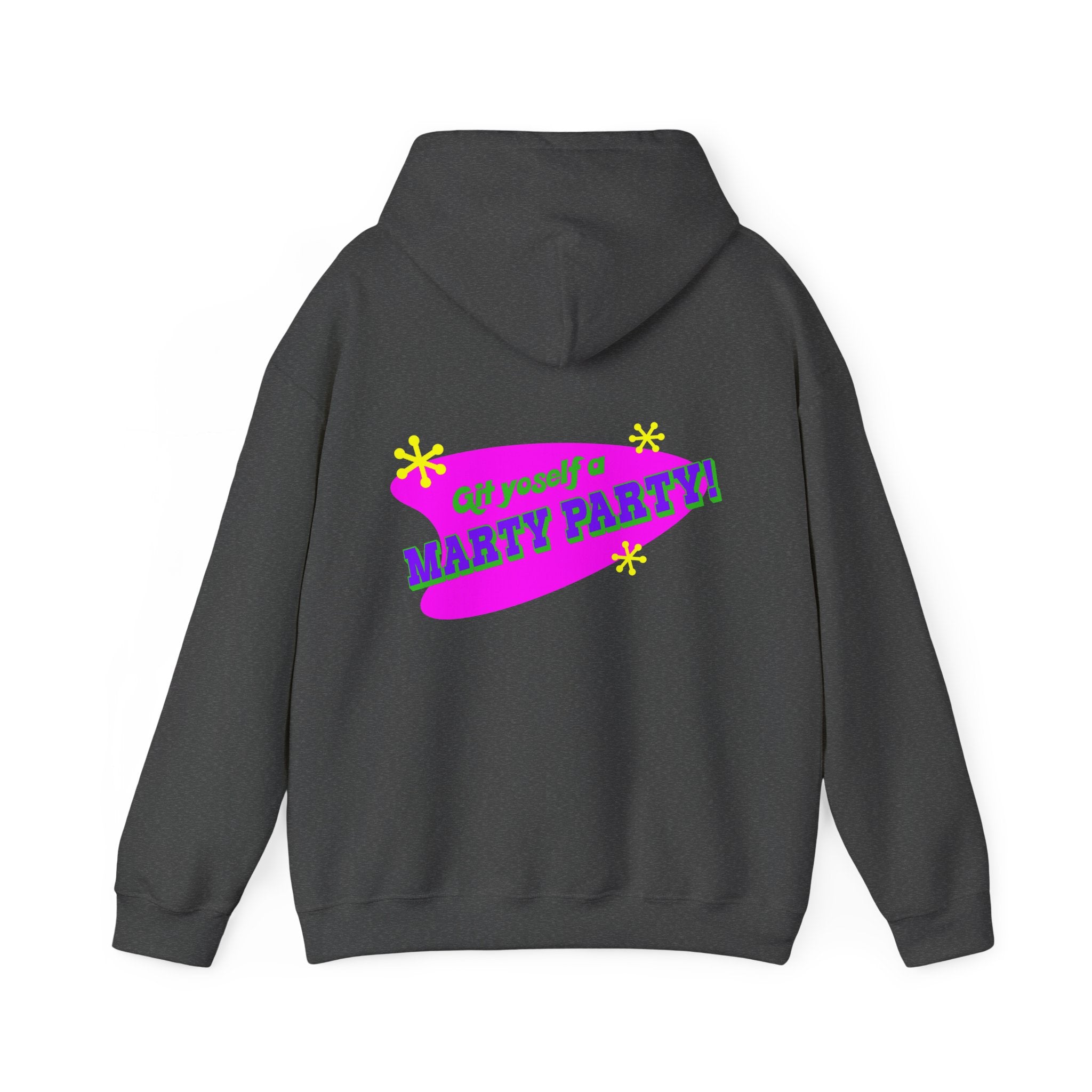 Marty Party Unisex Heavy Blend Hooded Sweatshirt