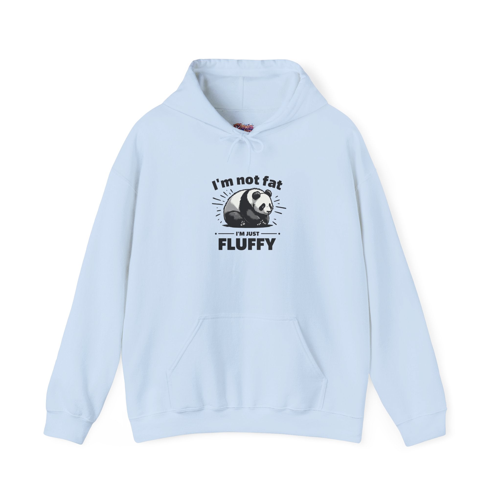 Funny Panda Hoodie - "I'm Not Fat, I'm Just Fluffy"