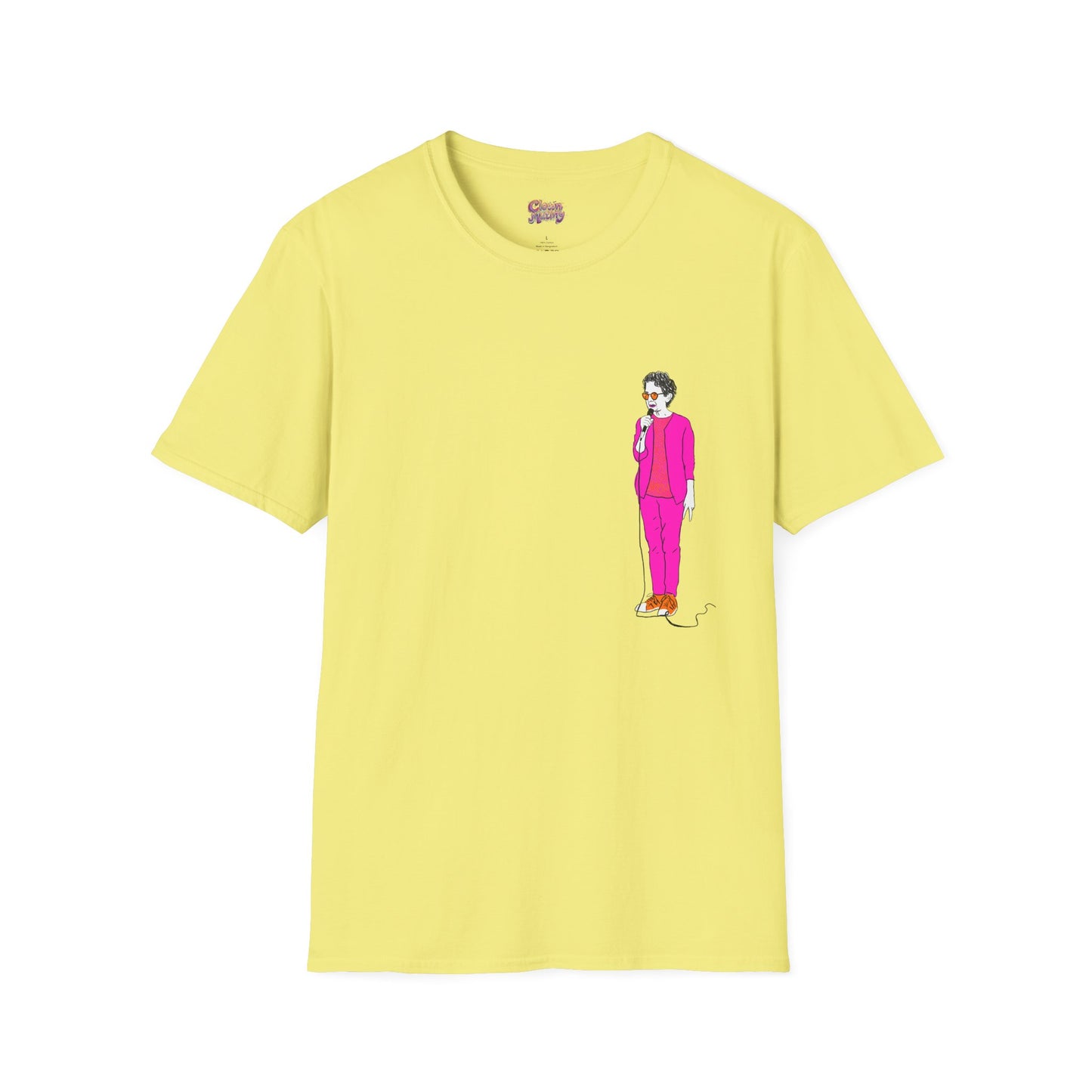 Draw and Guffaw Loren K Little Old Lady Unisex Softstyle T-Shirt
