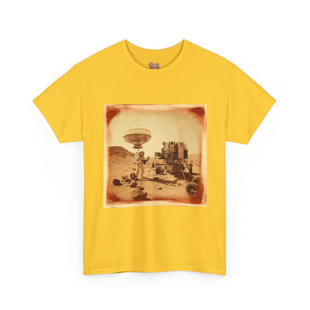 Martian Polaroid Unisex Heavy Cotton Tee