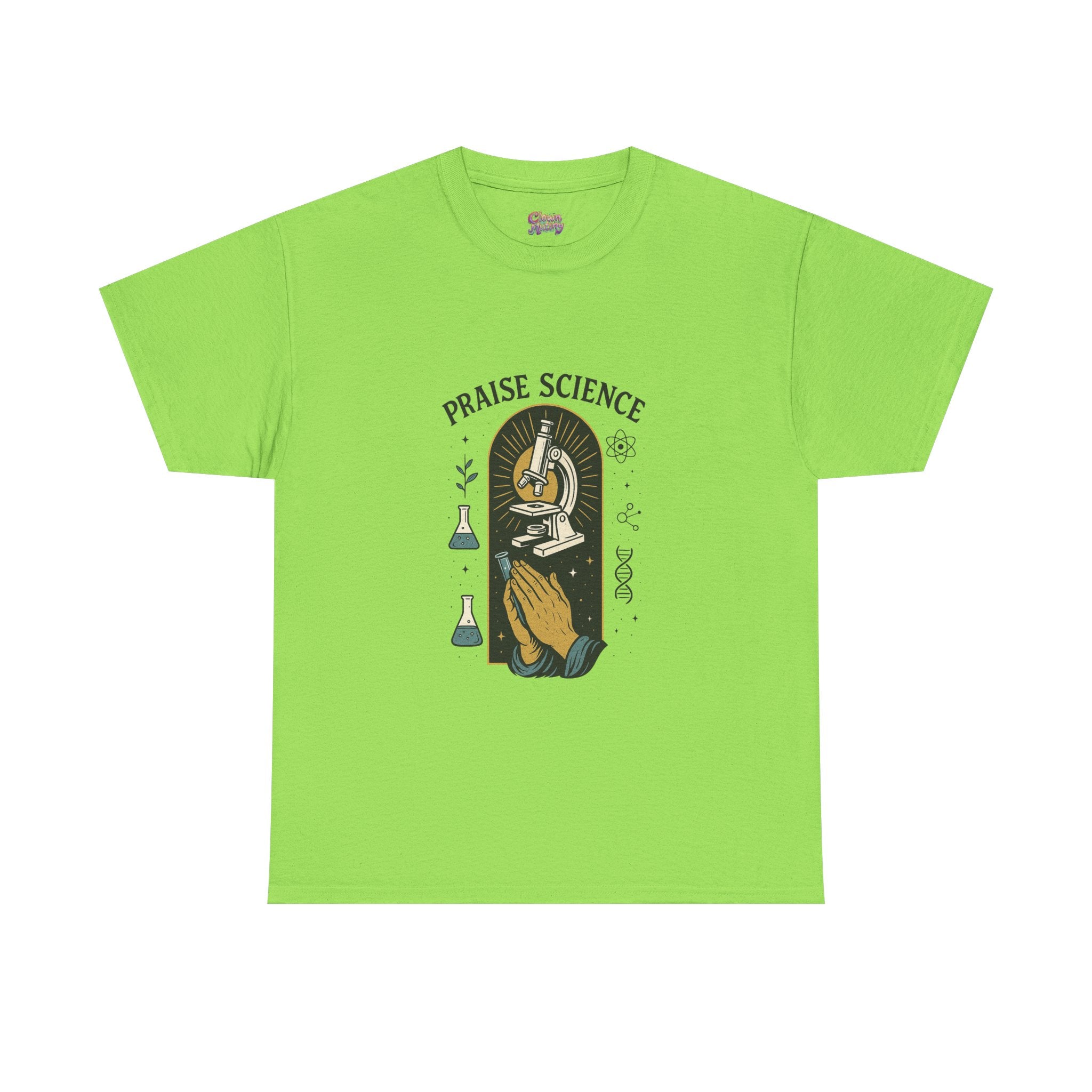 Praise Science Unisex Heavy Cotton Tee - Science Lover's T-Shirt for Educators and Students