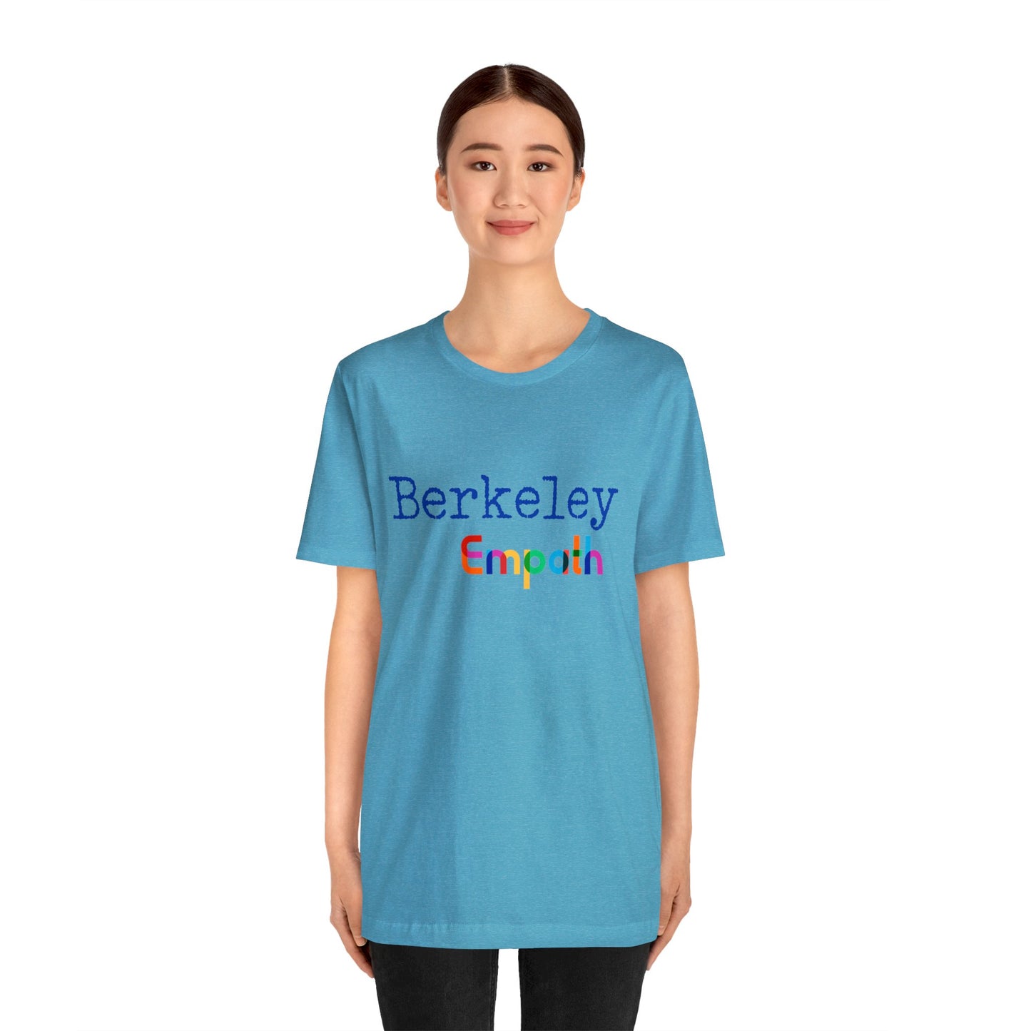 Berkeley Empath Blue Logo Unisex Jersey Short Sleeve Tee