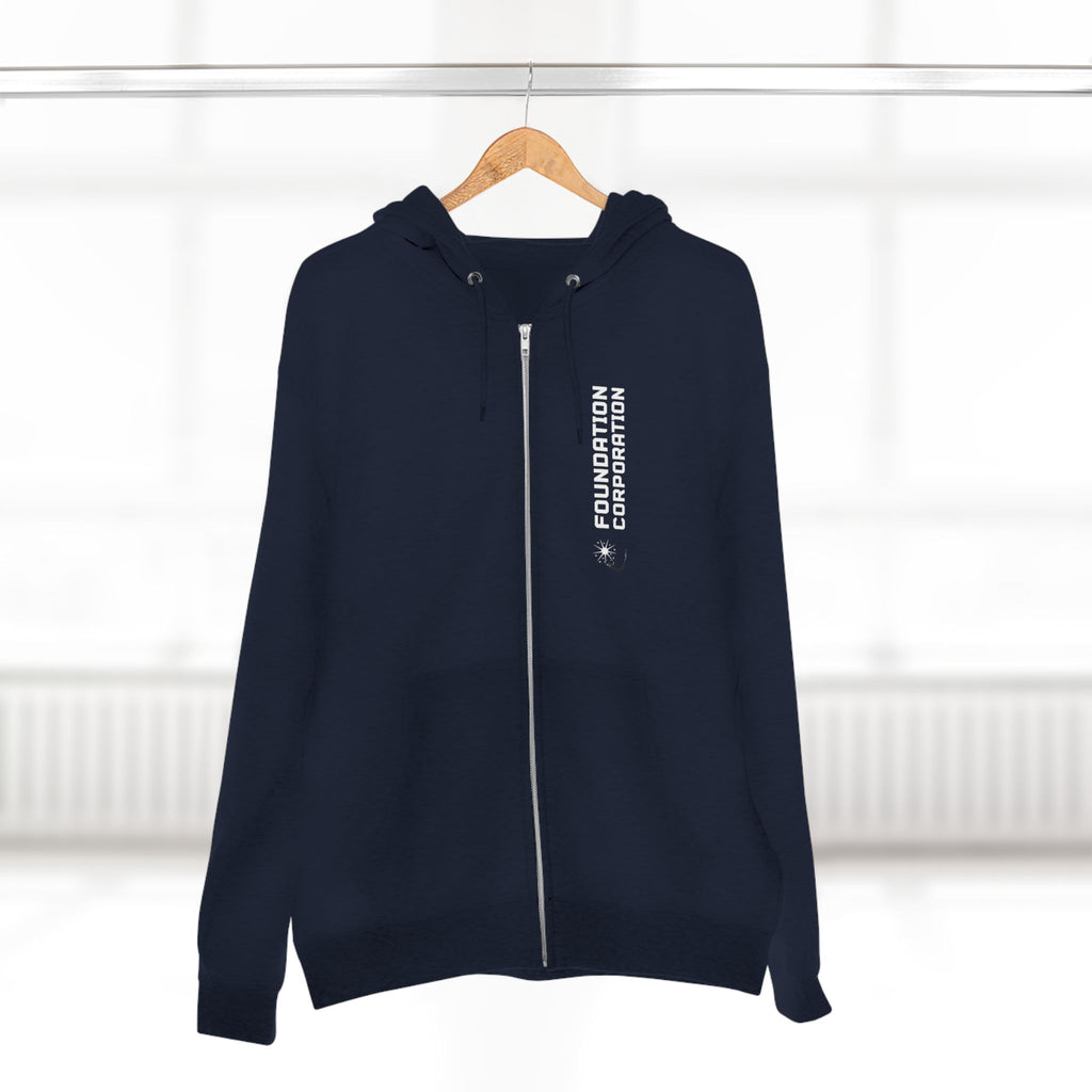 FC Màaz African Zip Hoodie — Vintage Astronauts Graphic Zip-Up Hoodie