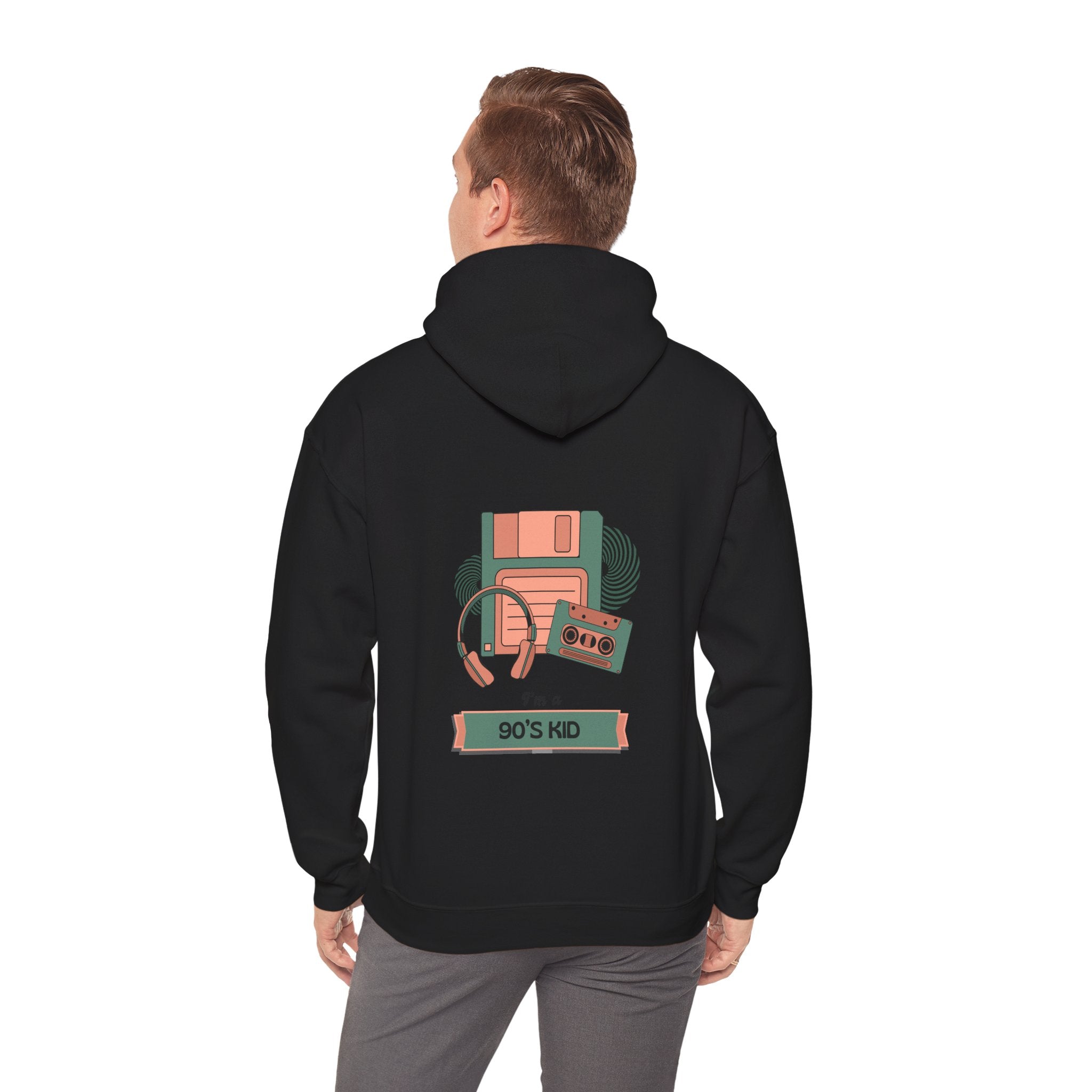 90s Kid Unisex Heavy Blend Hooded Sweatshirt