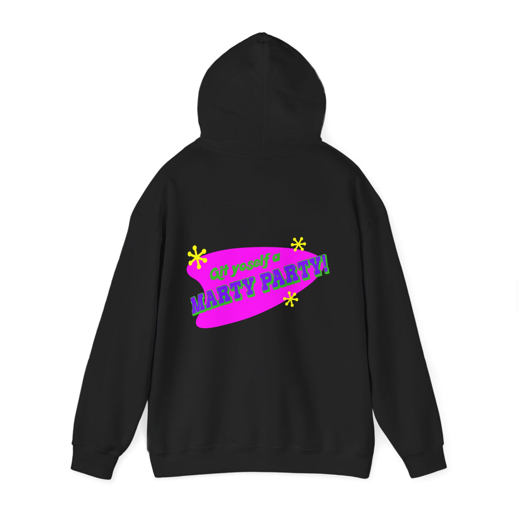 Marty Party Unisex Heavy Blend Hooded Sweatshirt