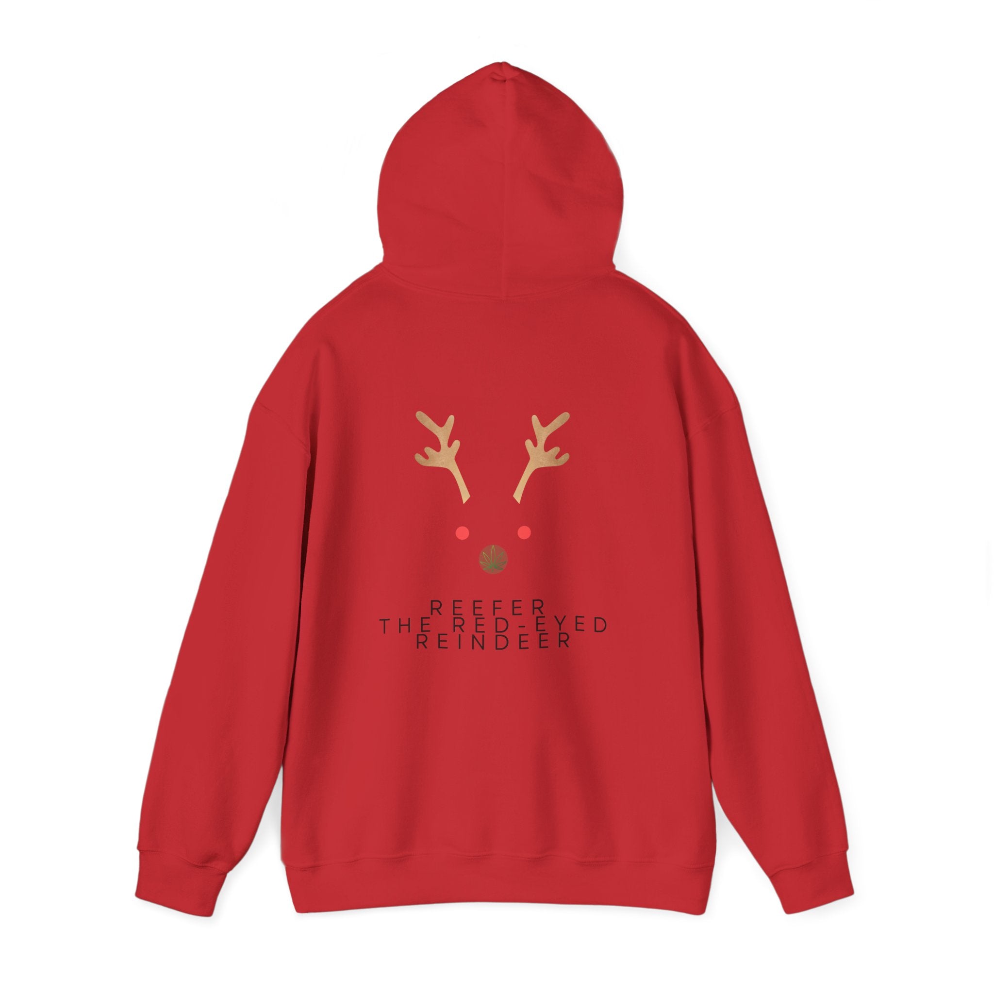 Reindeer Unisex Heavy Blend Hooded Sweatshirt