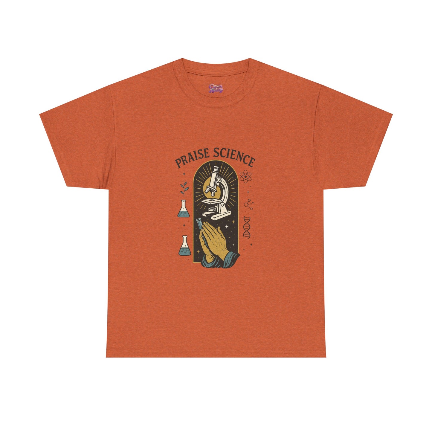 Praise Science Unisex Heavy Cotton Tee - Science Lover's T-Shirt for Educators and Students