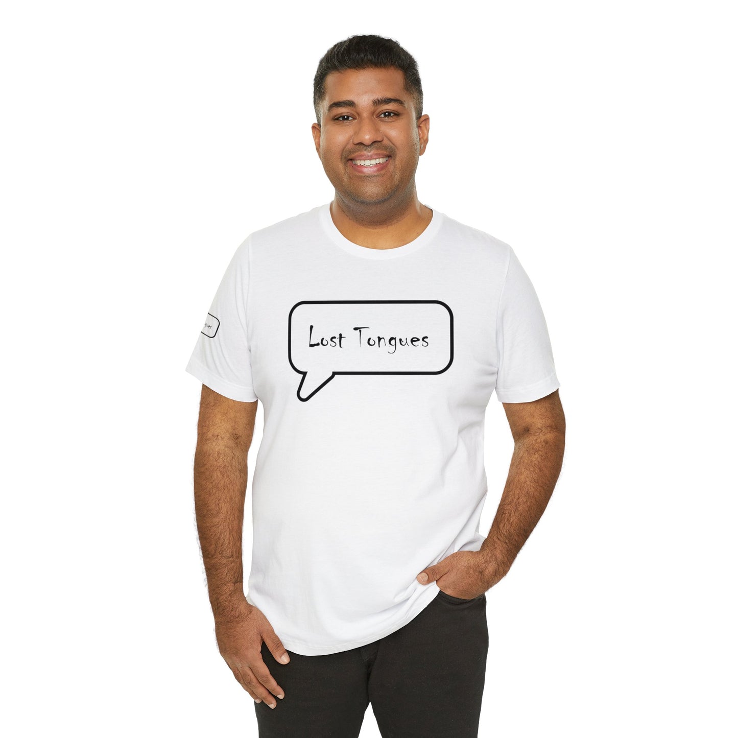 Lost Tongues Unisex Jersey Short Sleeve Tee