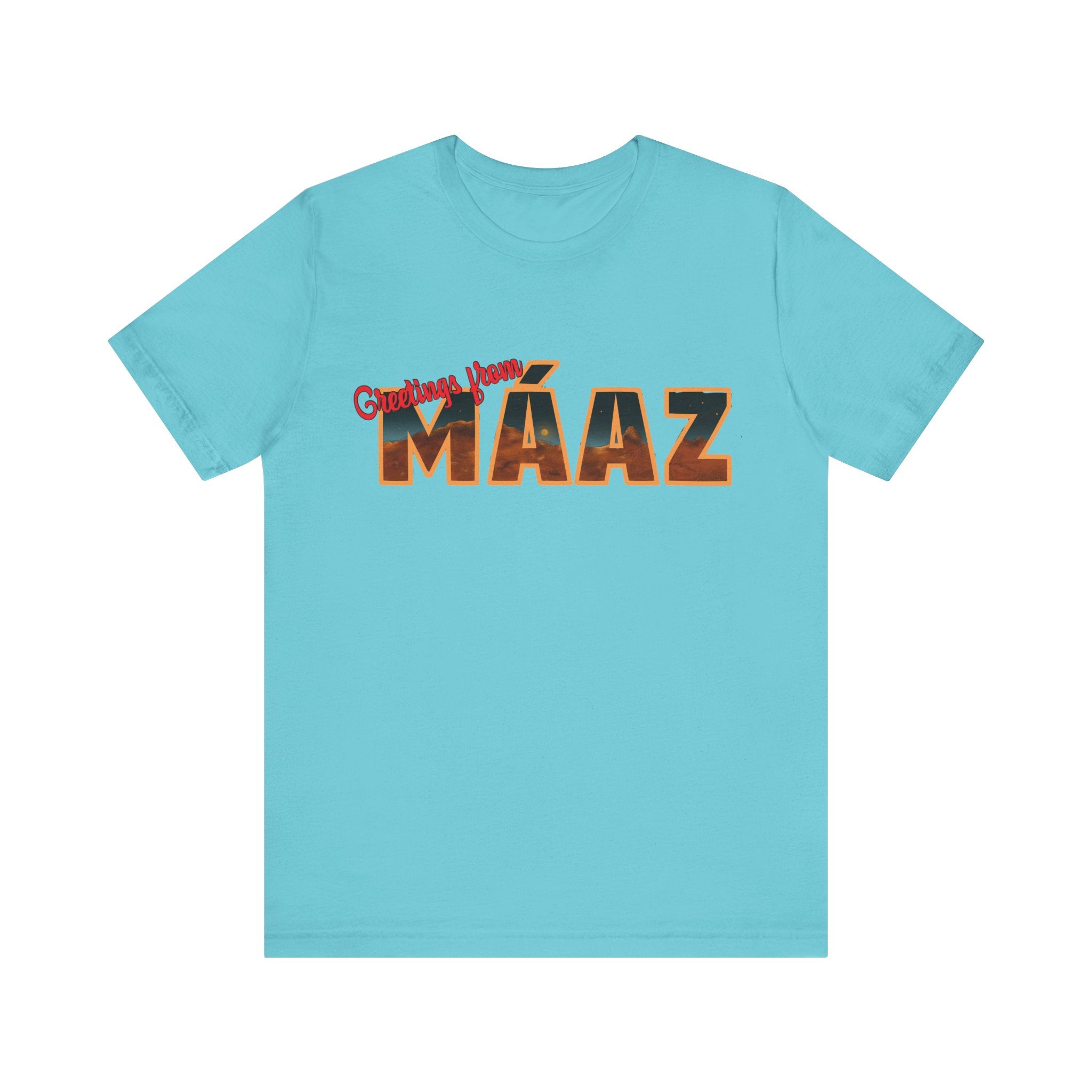 Greetings from Máaz Unisex Jersey Short Sleeve Tee