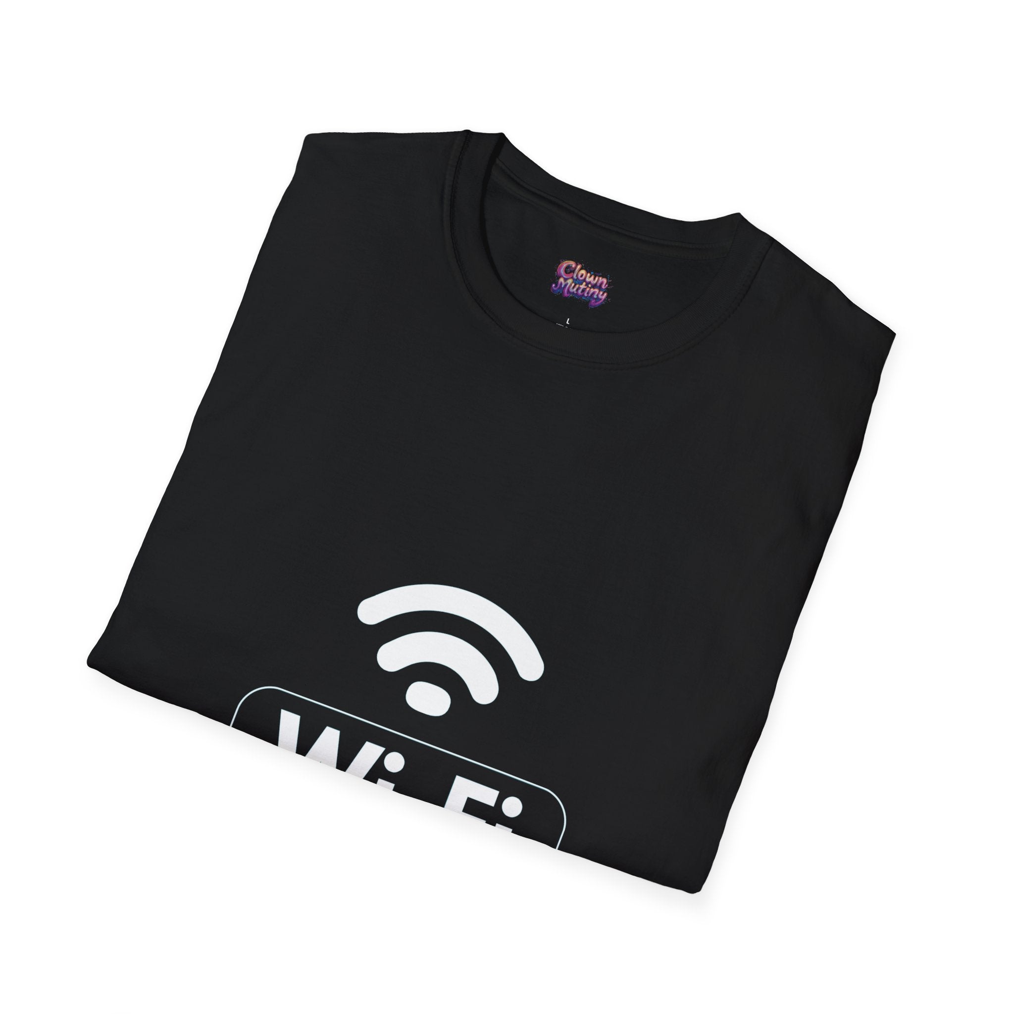 Funny Wi-Fi Love Language Unisex Softstyle T-Shirt | Perfect for Tech Lovers