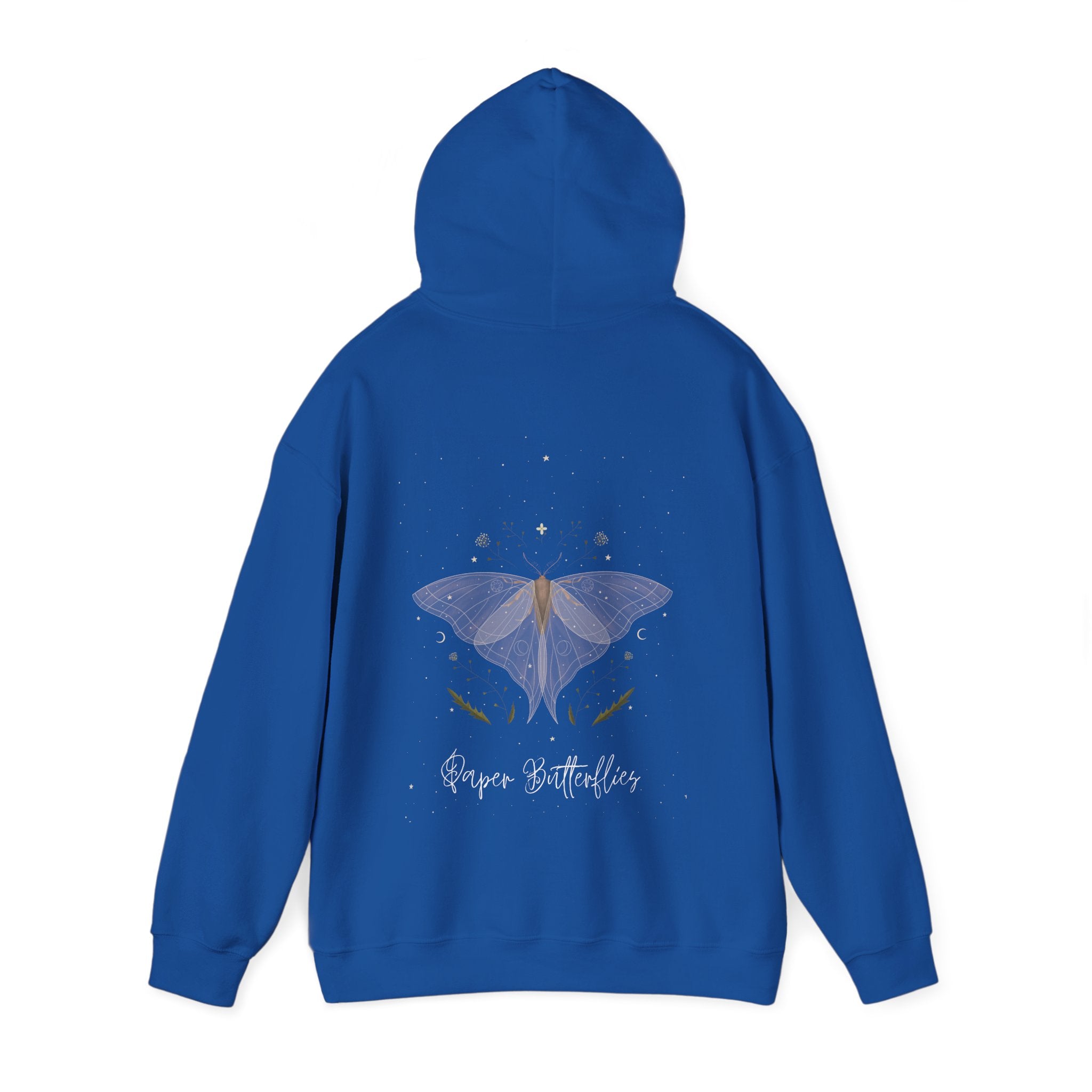 Paper Butterflies Fancy Unisex Heavy Blend Hooded Sweatshirt