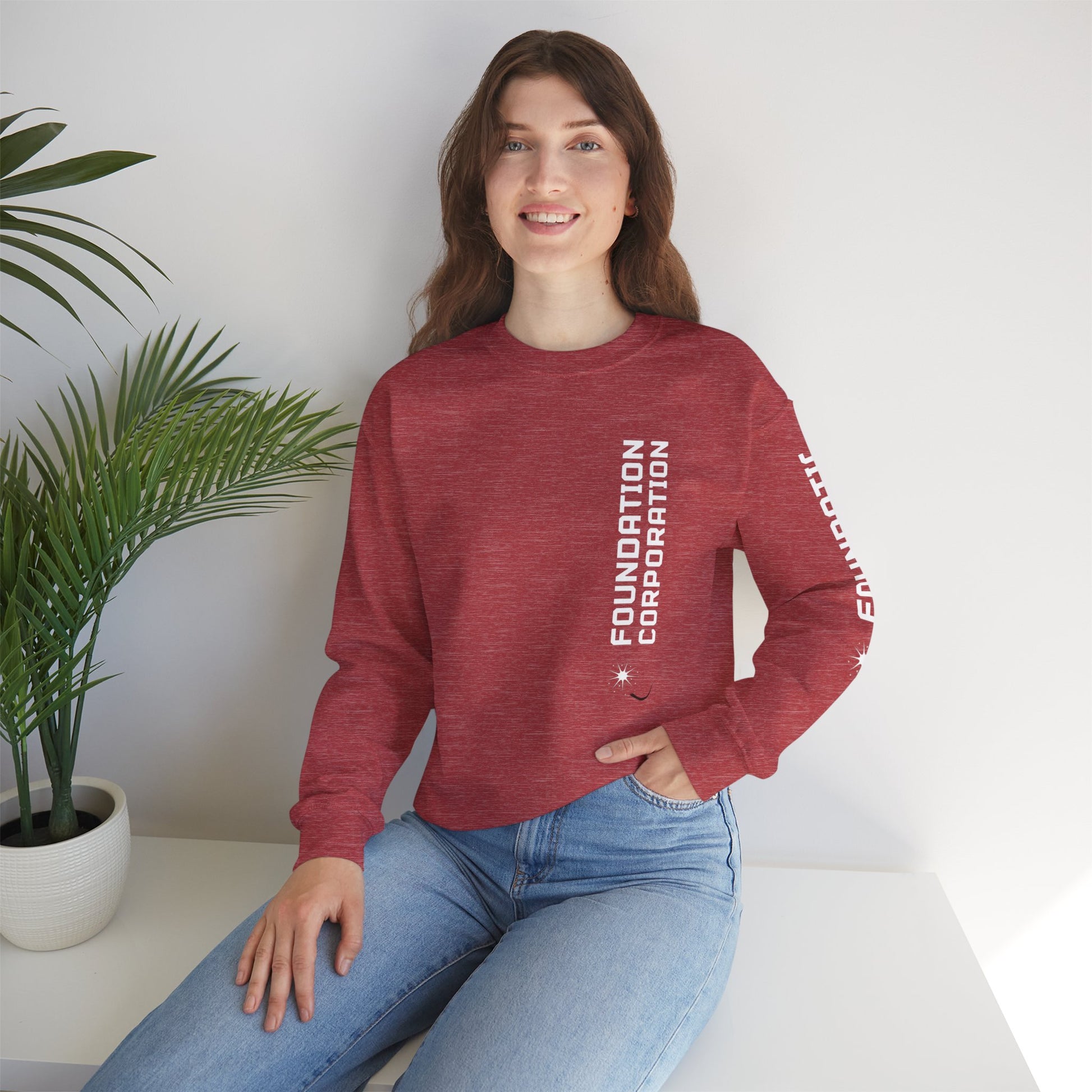 Foundation Corp Needs You Unisex Heavy Blend Crewneck Sweatshirt
