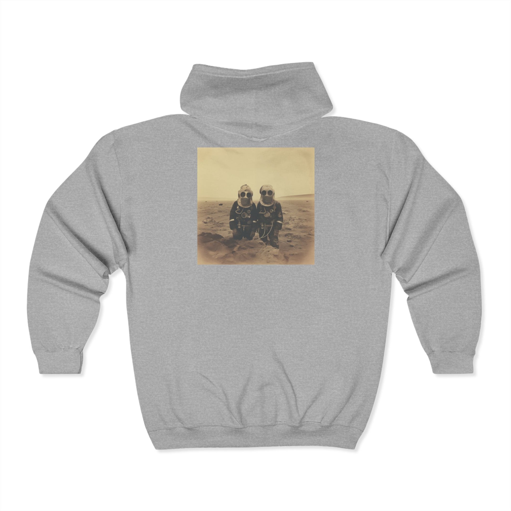 Mars Martians Unisex Heavy Blend Full Zip Hooded Sweatshirt