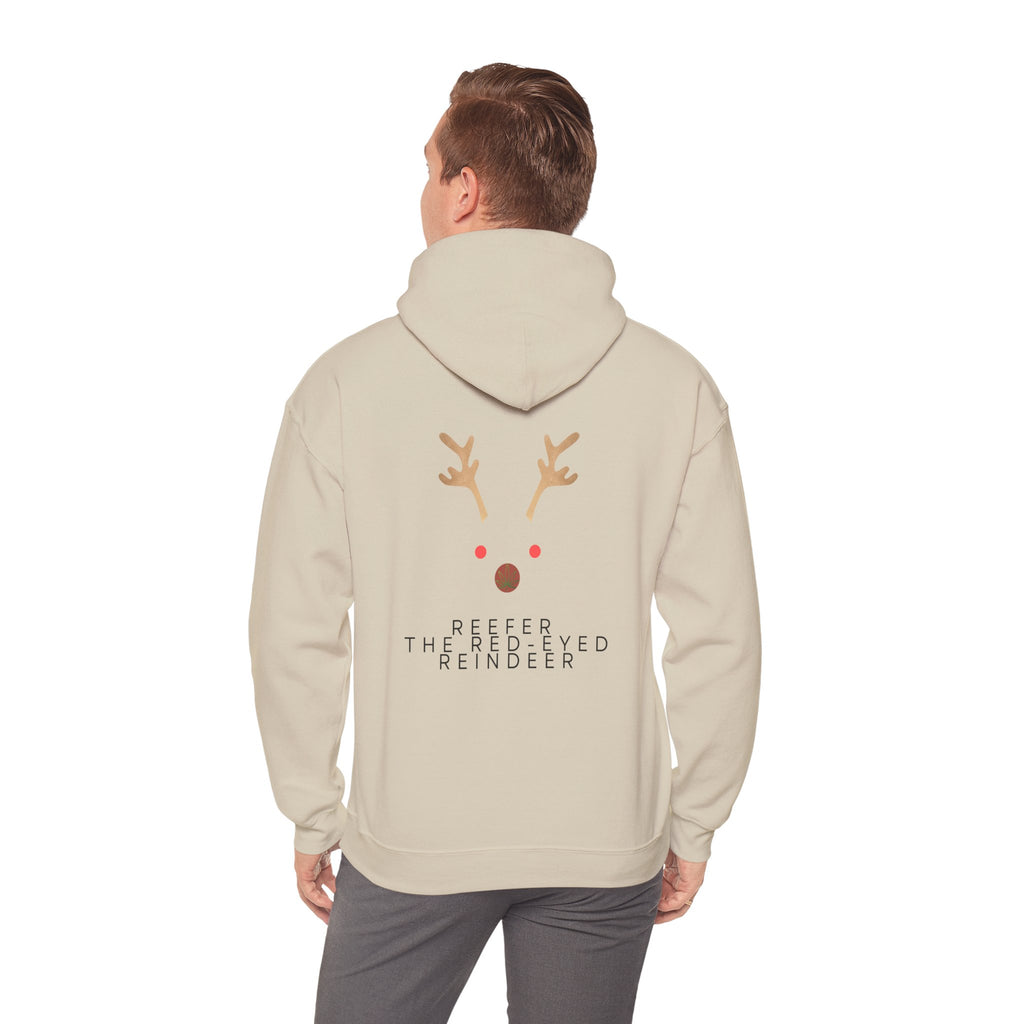 Reindeer Unisex Heavy Blend Hooded Sweatshirt