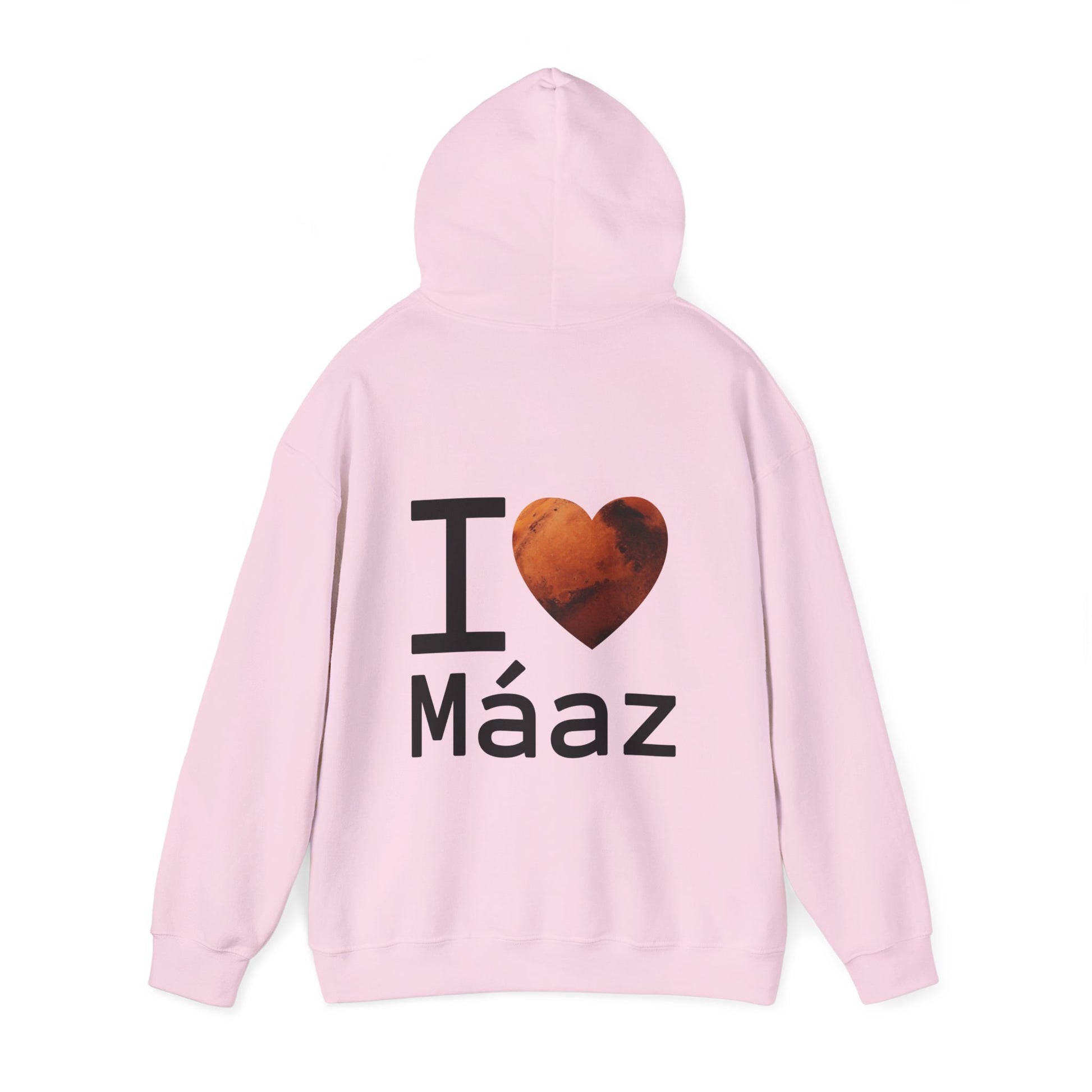 I Love Mars Unisex Heavy Blend Hooded Sweatshirt