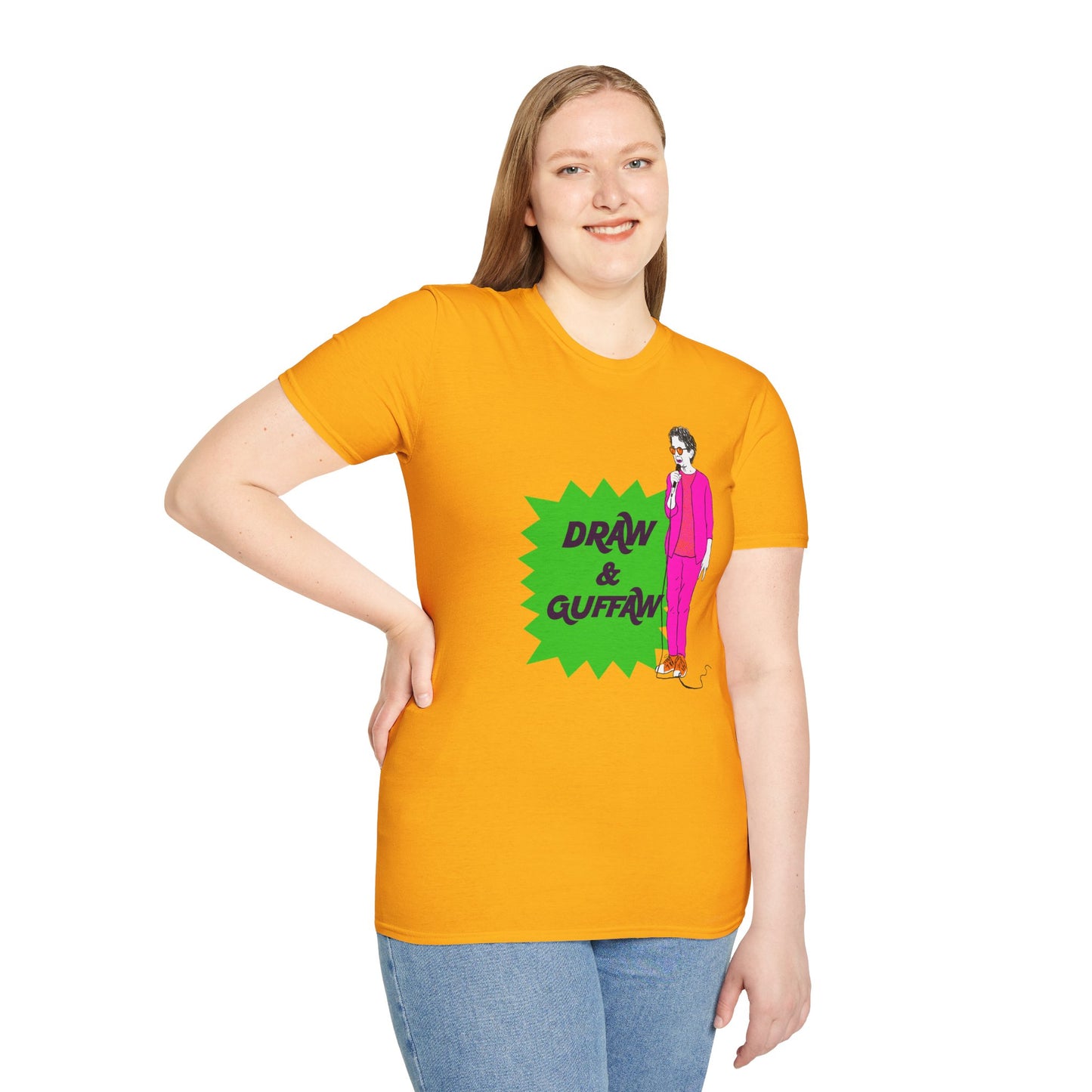 Draw and Guffaw Unisex Softstyle T-Shirt