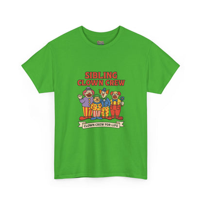 Clown Siblings Unisex Heavy Cotton Tee
