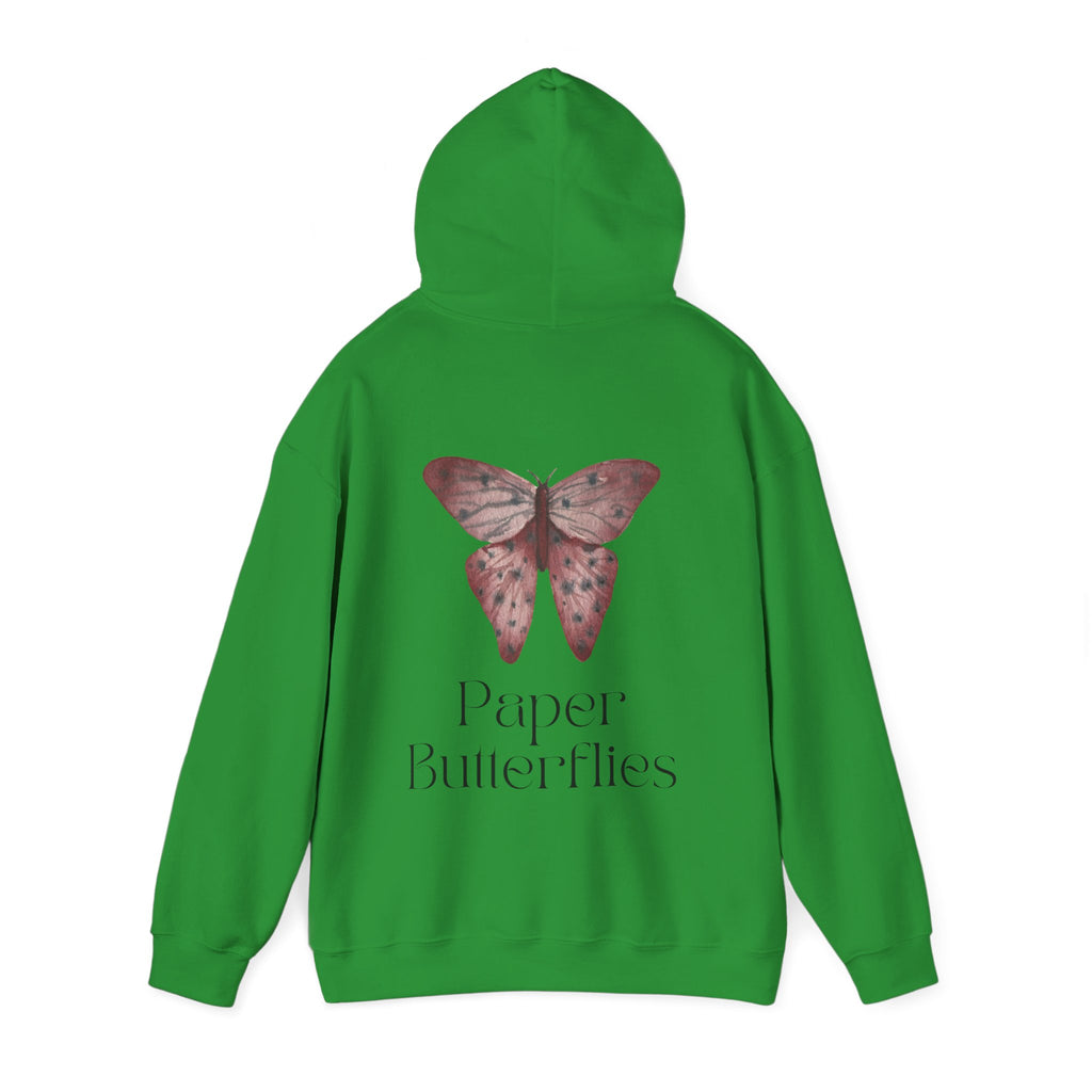 Paper Butterflies Unisex Heavy Blend Hooded Sweatshirt