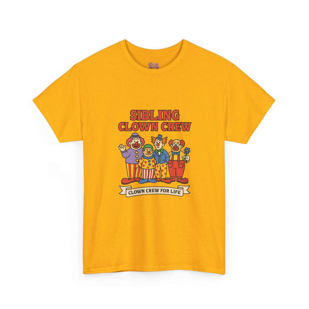 Clown Siblings Unisex Heavy Cotton Tee