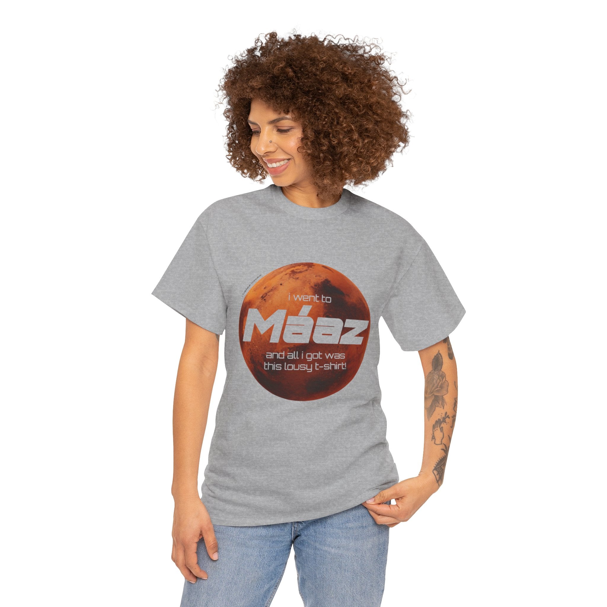 Went To Mars Unisex Heavy Cotton Tee