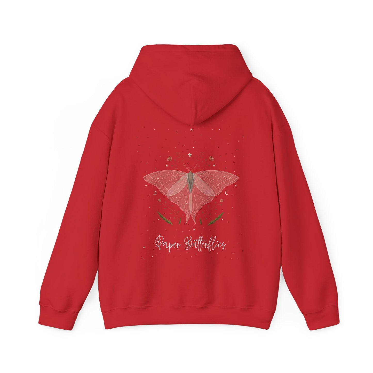Paper Butterflies Fancy Unisex Heavy Blend Hooded Sweatshirt