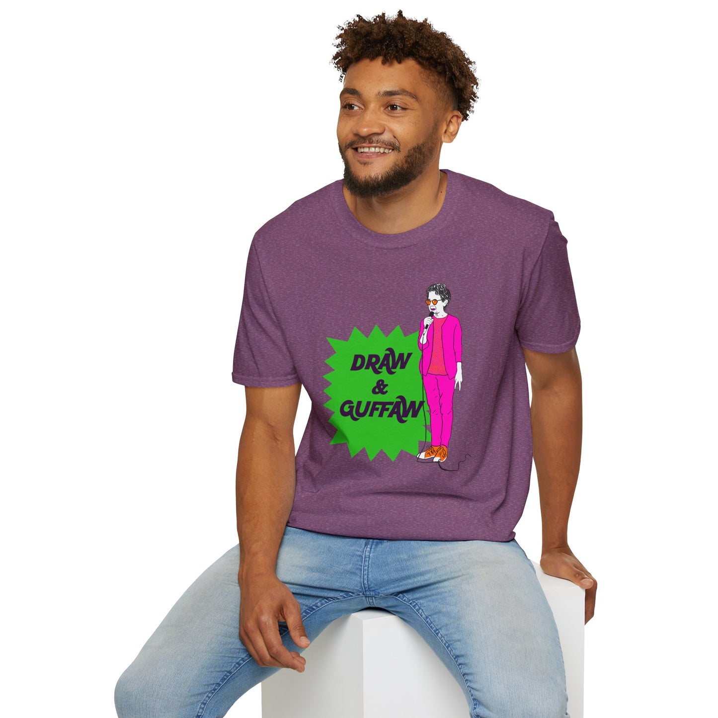 Draw and Guffaw Unisex Softstyle T-Shirt