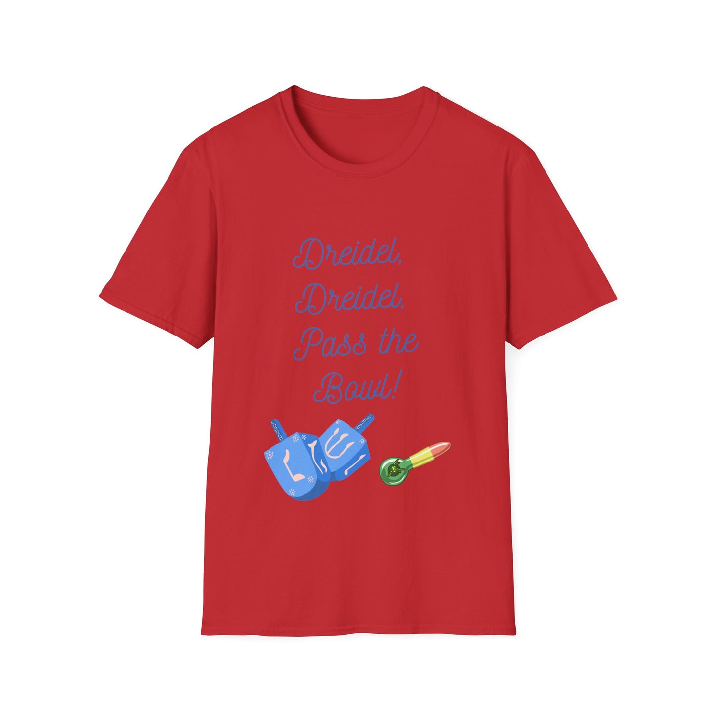 Dreidel Bowl Unisex Softstyle T-Shirt
