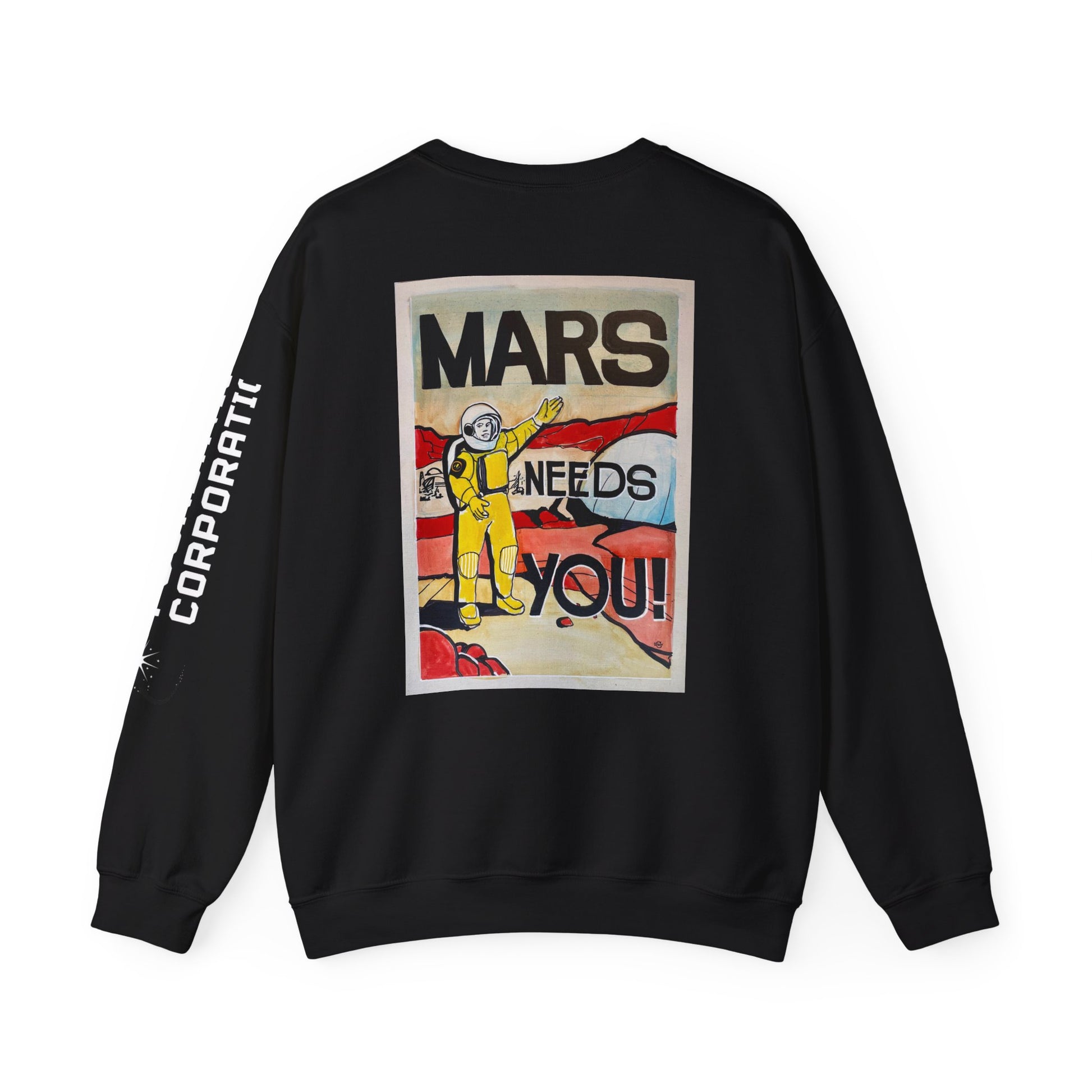 Foundation Corp Needs You Unisex Heavy Blend Crewneck Sweatshirt