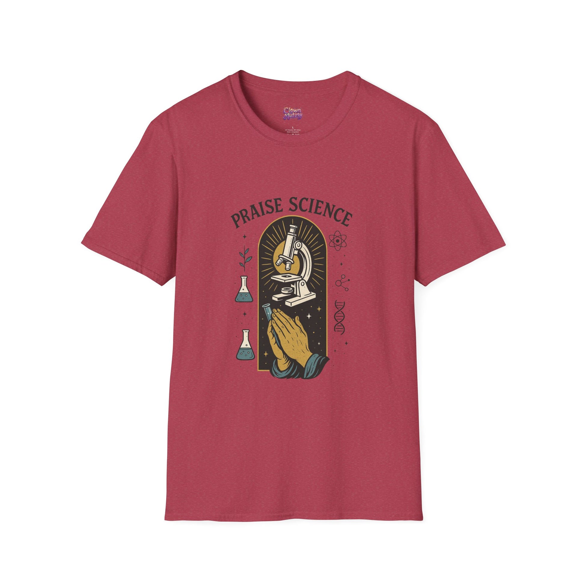 Praise Science Unisex Softstyle T-Shirt - Science Enthusiast Tee