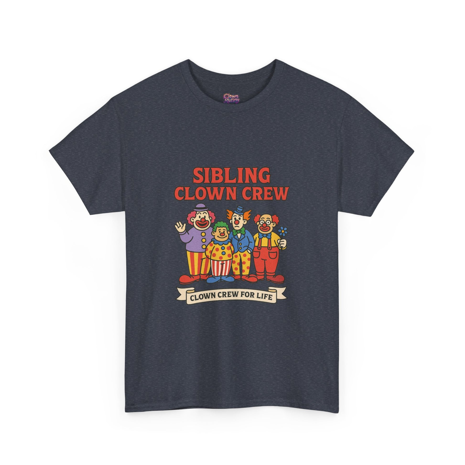 Clown Siblings Unisex Heavy Cotton Tee
