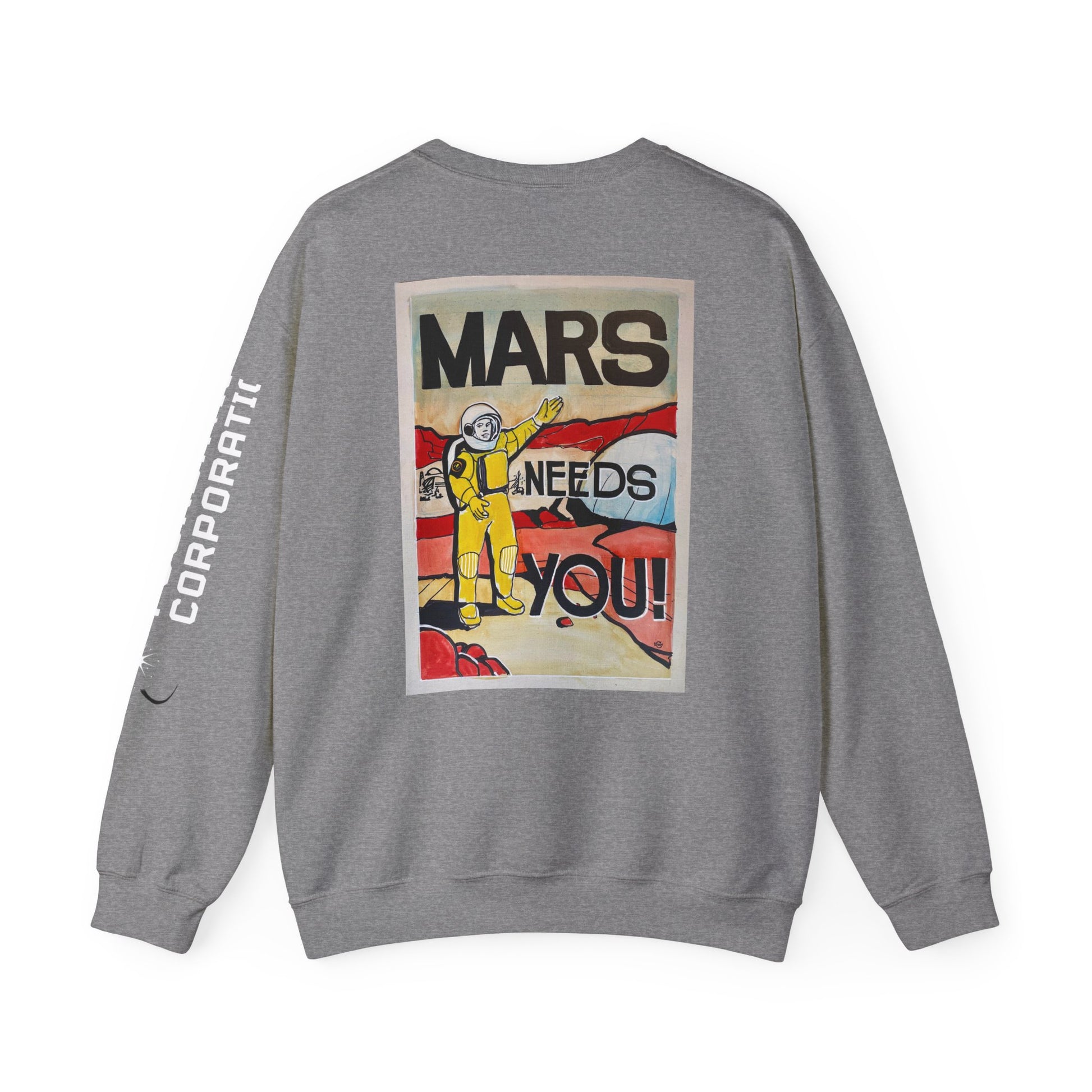 Foundation Corp Needs You Unisex Heavy Blend Crewneck Sweatshirt