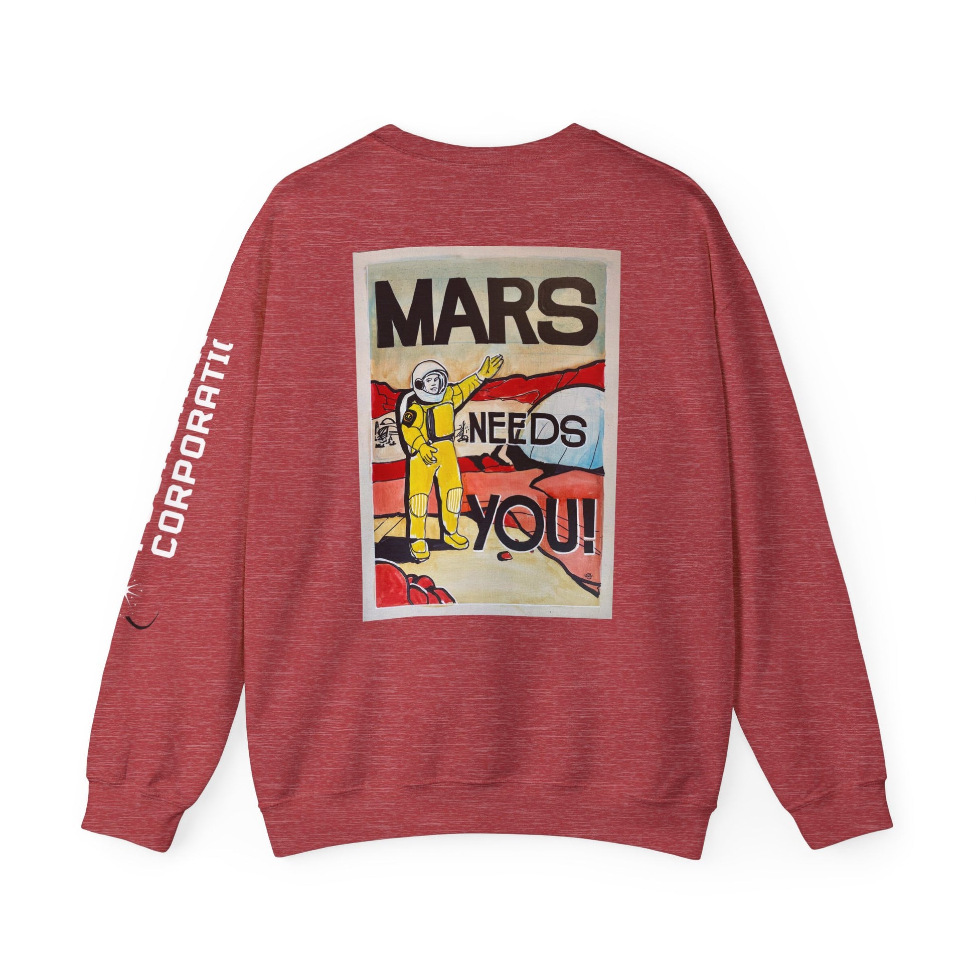 Foundation Corp Needs You Unisex Heavy Blend Crewneck Sweatshirt