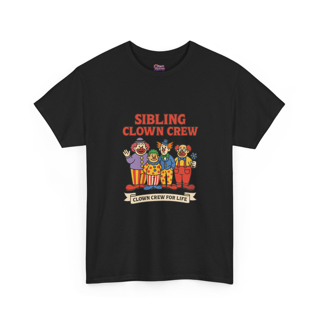 Clown Siblings Unisex Heavy Cotton Tee