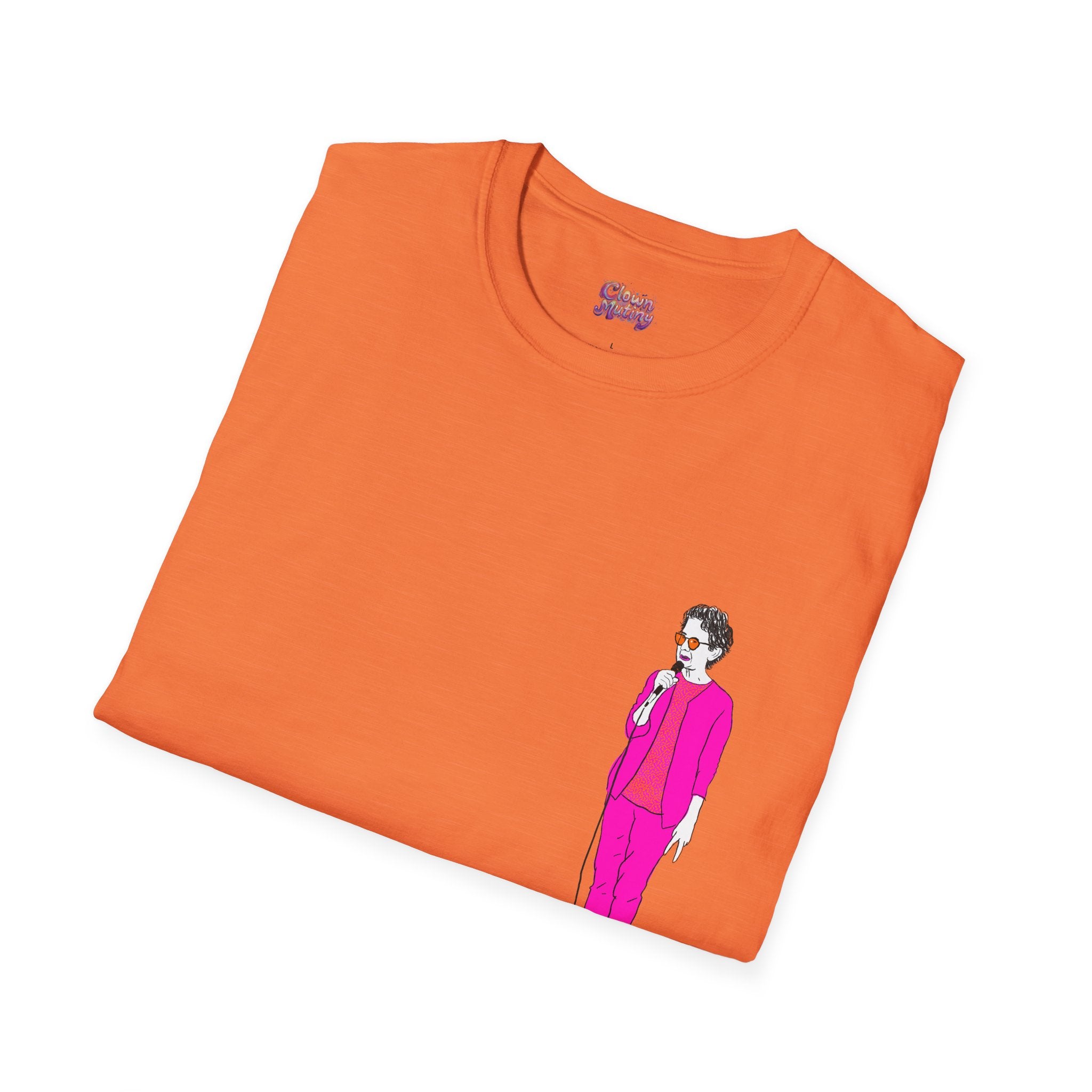 Draw and Guffaw Loren K Little Old Lady Unisex Softstyle T-Shirt