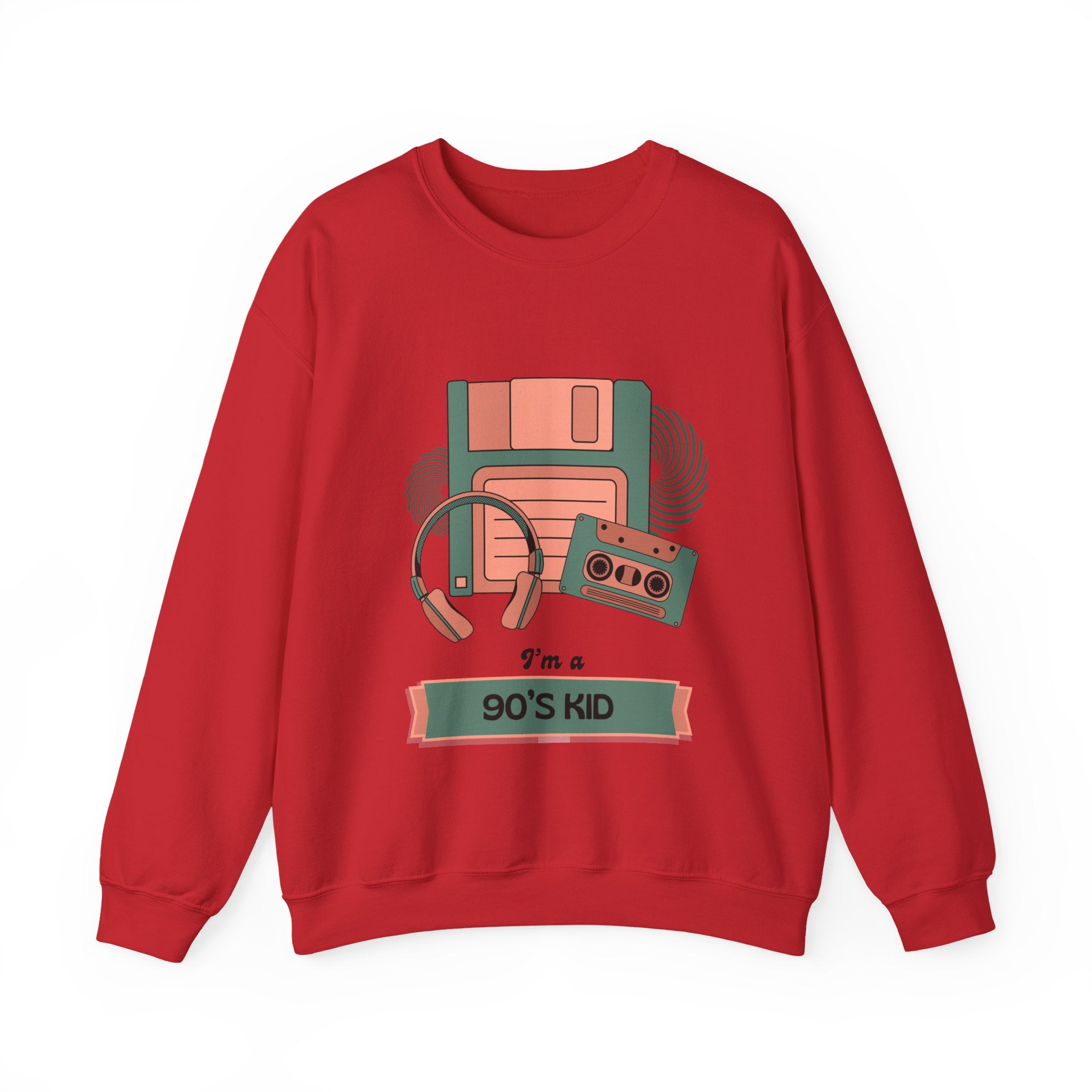 90s Kid Unisex Heavy Blend Crewneck Sweatshirt