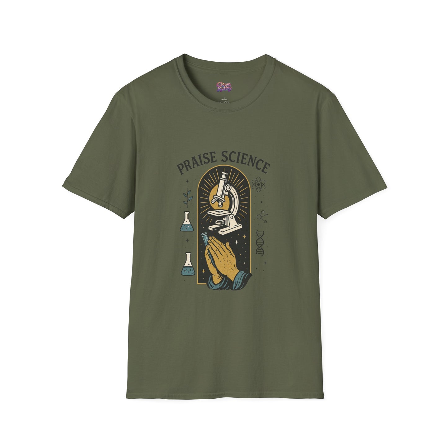 Praise Science Unisex Softstyle T-Shirt - Science Enthusiast Tee