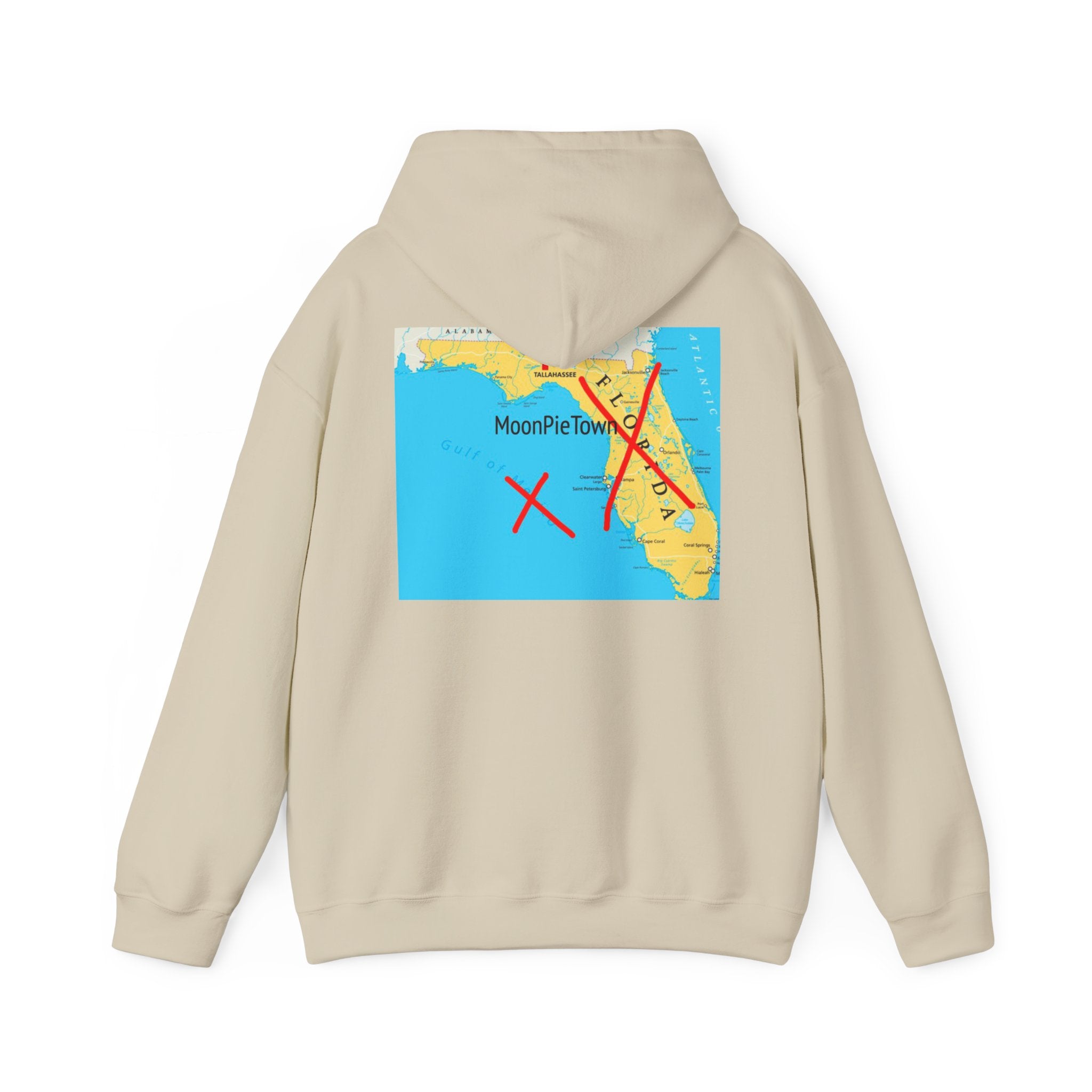 Fun MoonPieTown Hooded Sweatshirt for Casual Wear