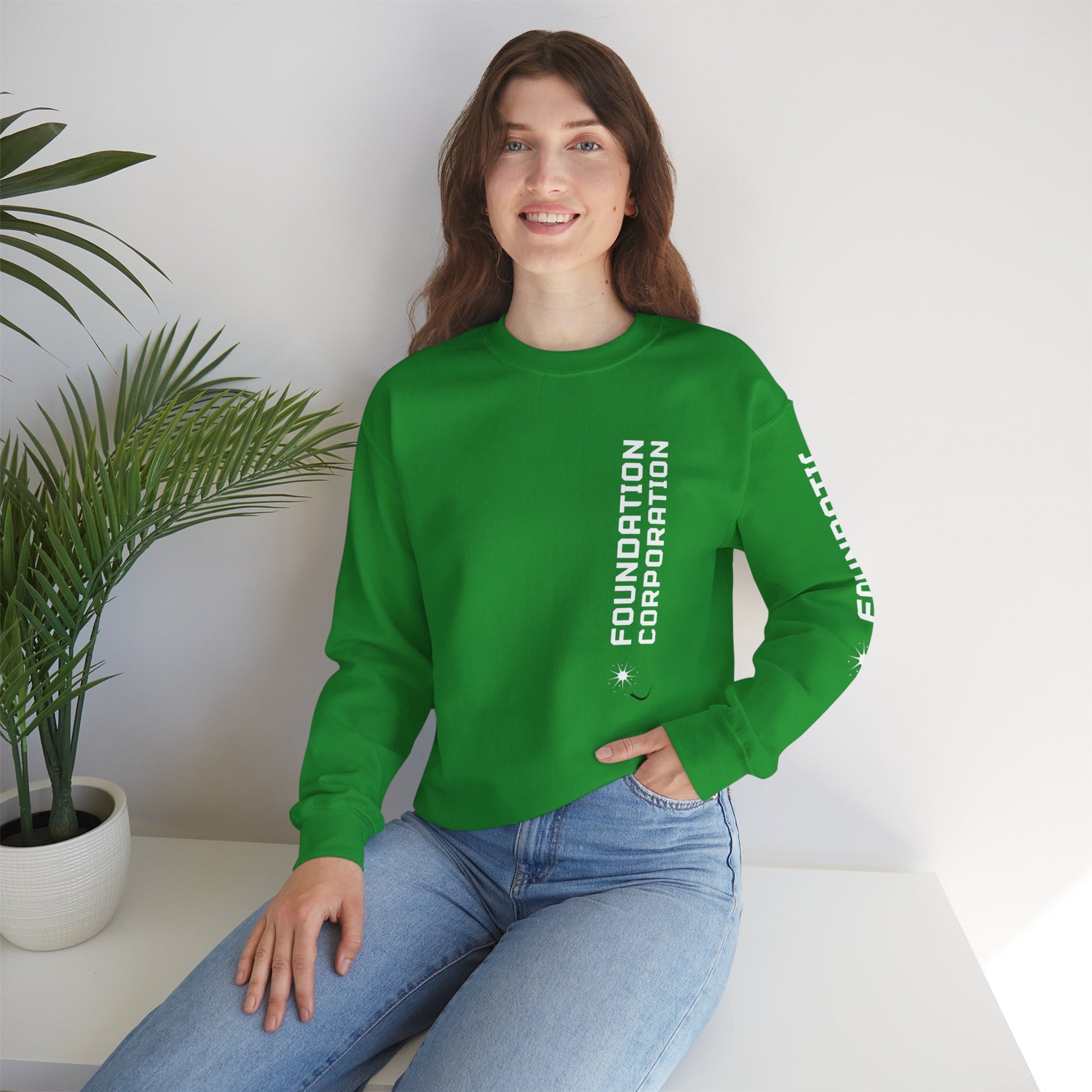 Foundation Corp Needs You Unisex Heavy Blend Crewneck Sweatshirt