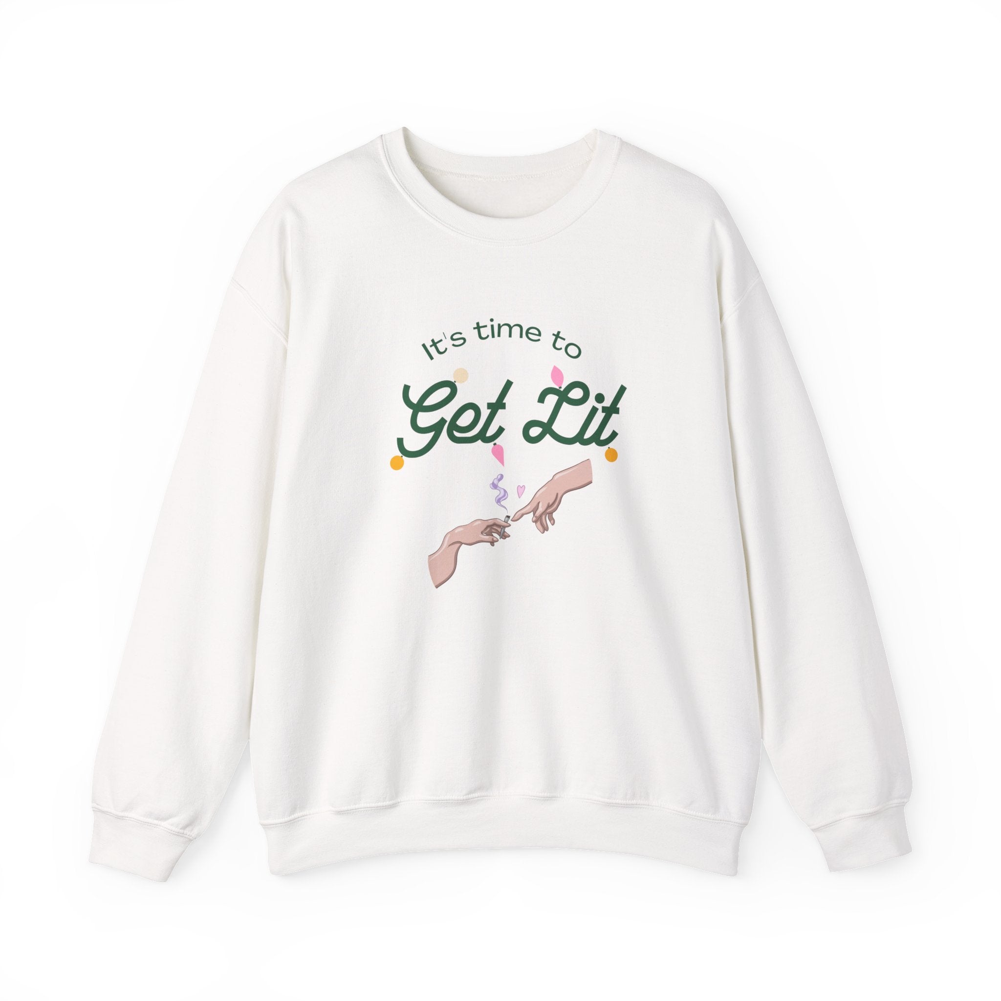 Get Lit Unisex Heavy Blend Crewneck Sweatshirt