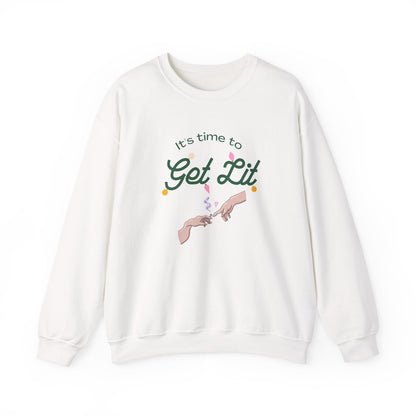 Get Lit Unisex Heavy Blend Crewneck Sweatshirt