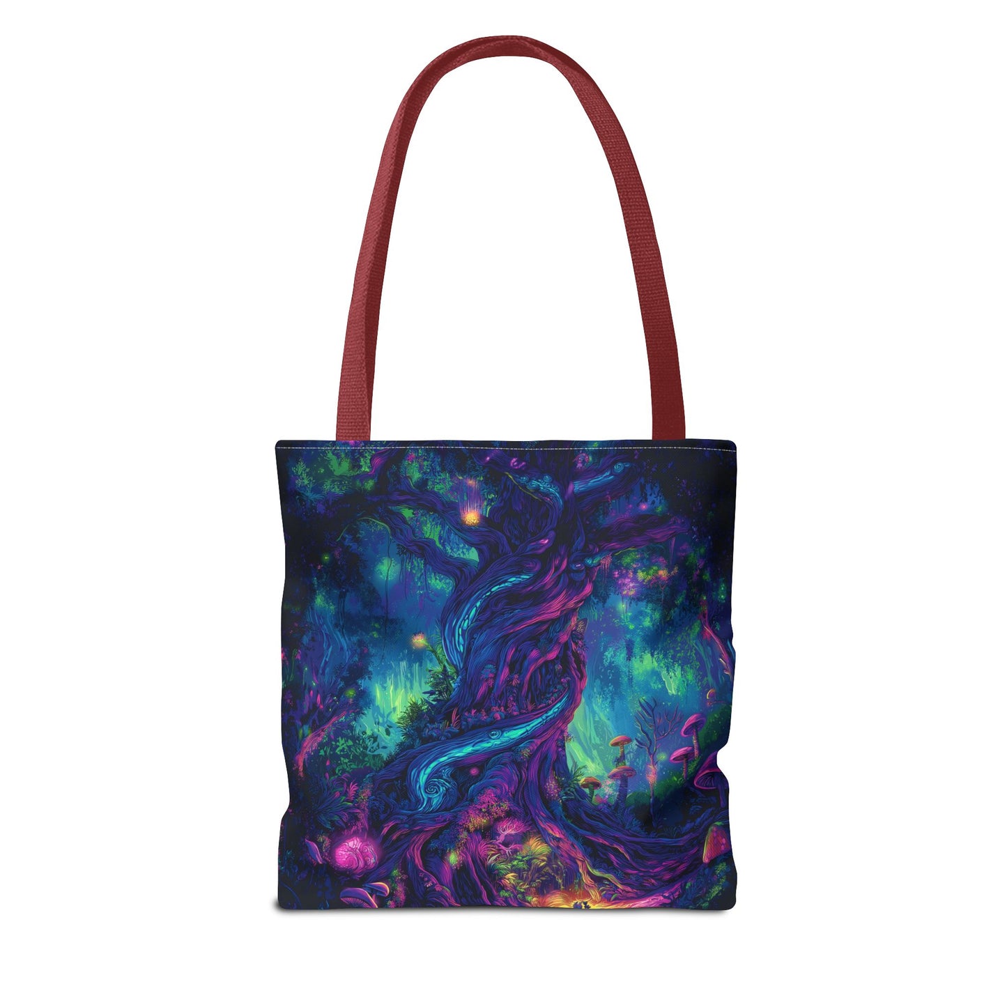 Psychedelic Tree Tote Bag (AOP)