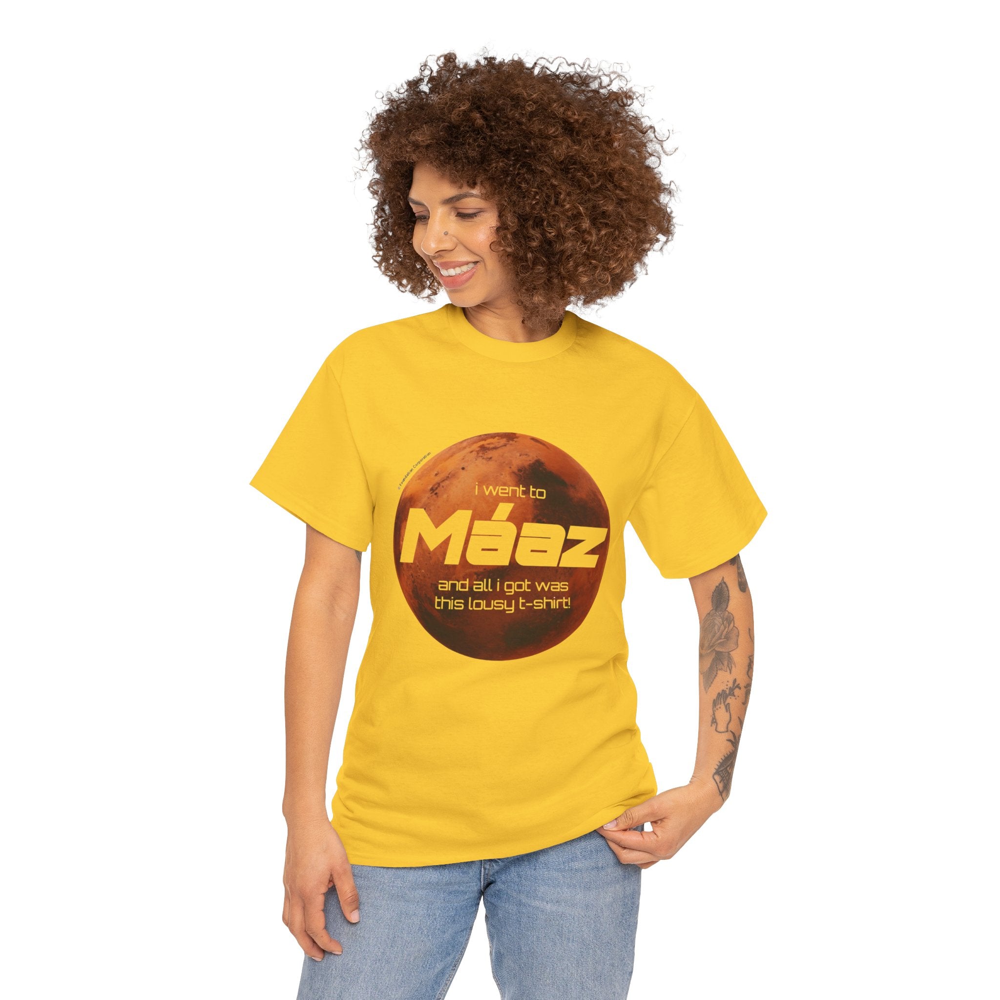 Went To Mars Unisex Heavy Cotton Tee