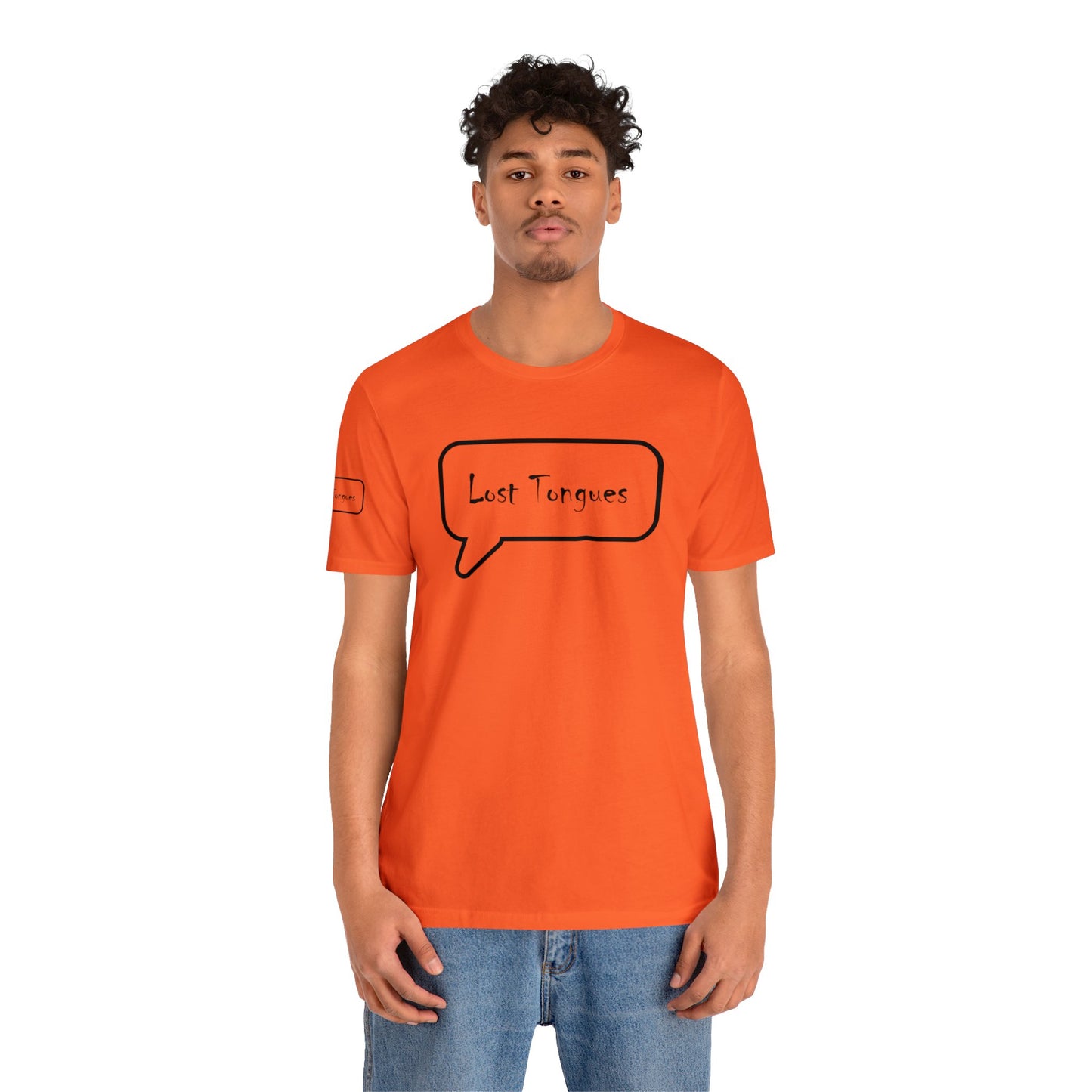 Lost Tongues Unisex Jersey Short Sleeve Tee